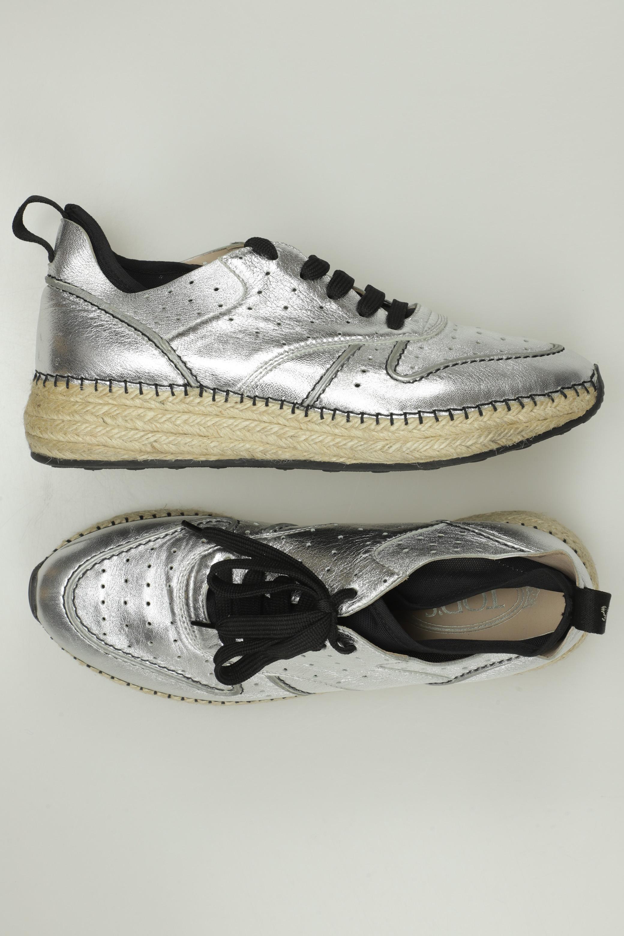 

Tod's Damen Halbschuh, silber, Gr. 39.5