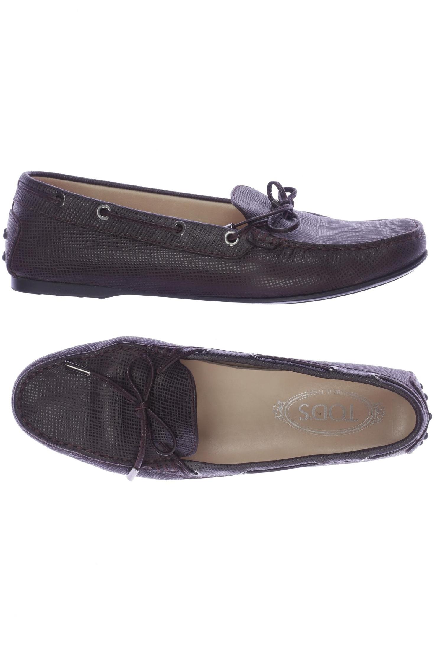 

Tod's Damen Ballerinas, bordeaux, Gr. 40