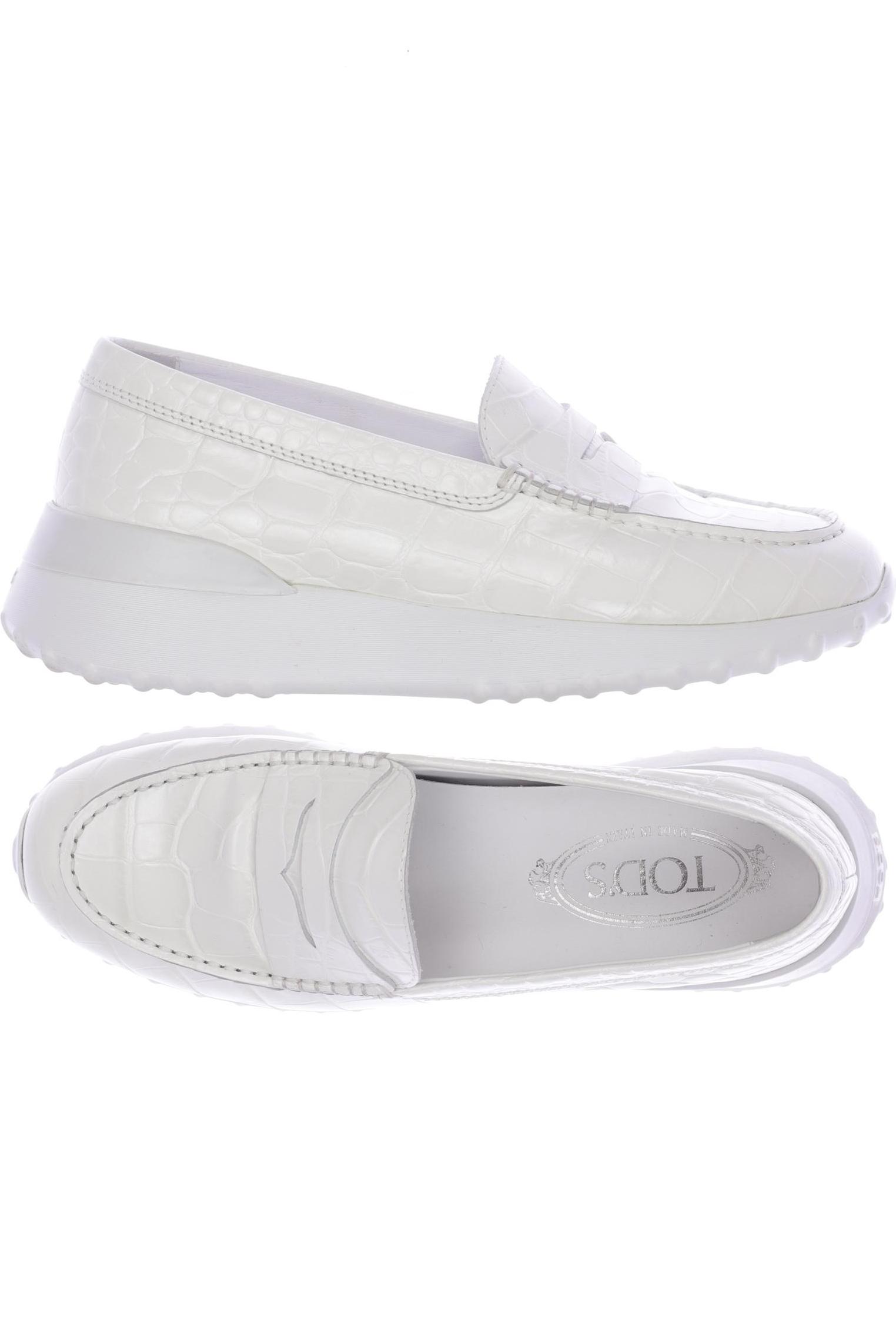 

Tod's Damen Halbschuh, weiß, Gr. 36.5