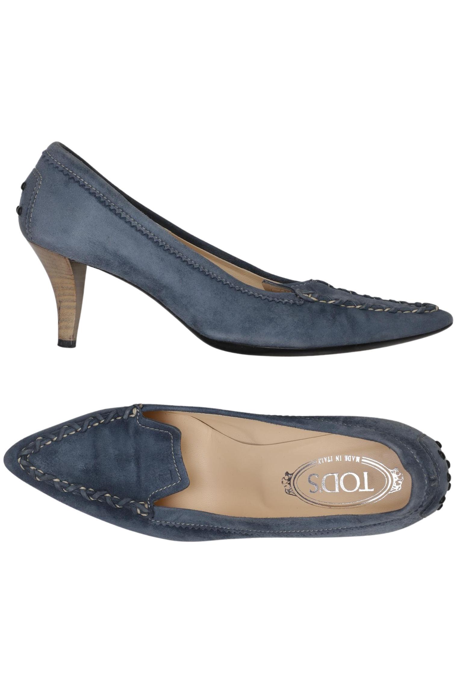 

Tod's Damen Pumps, blau, Gr. 38
