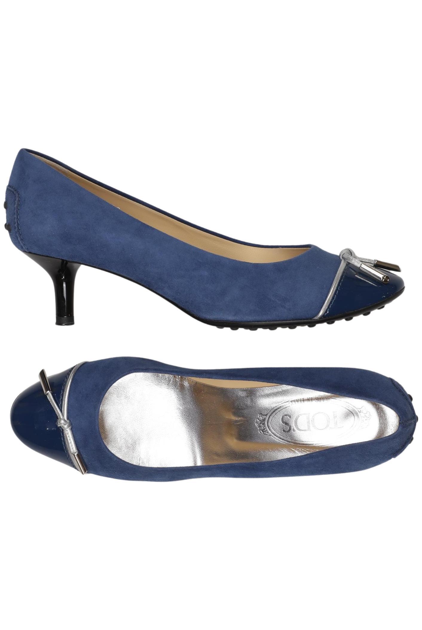 

Tod's Damen Pumps, blau, Gr. 38