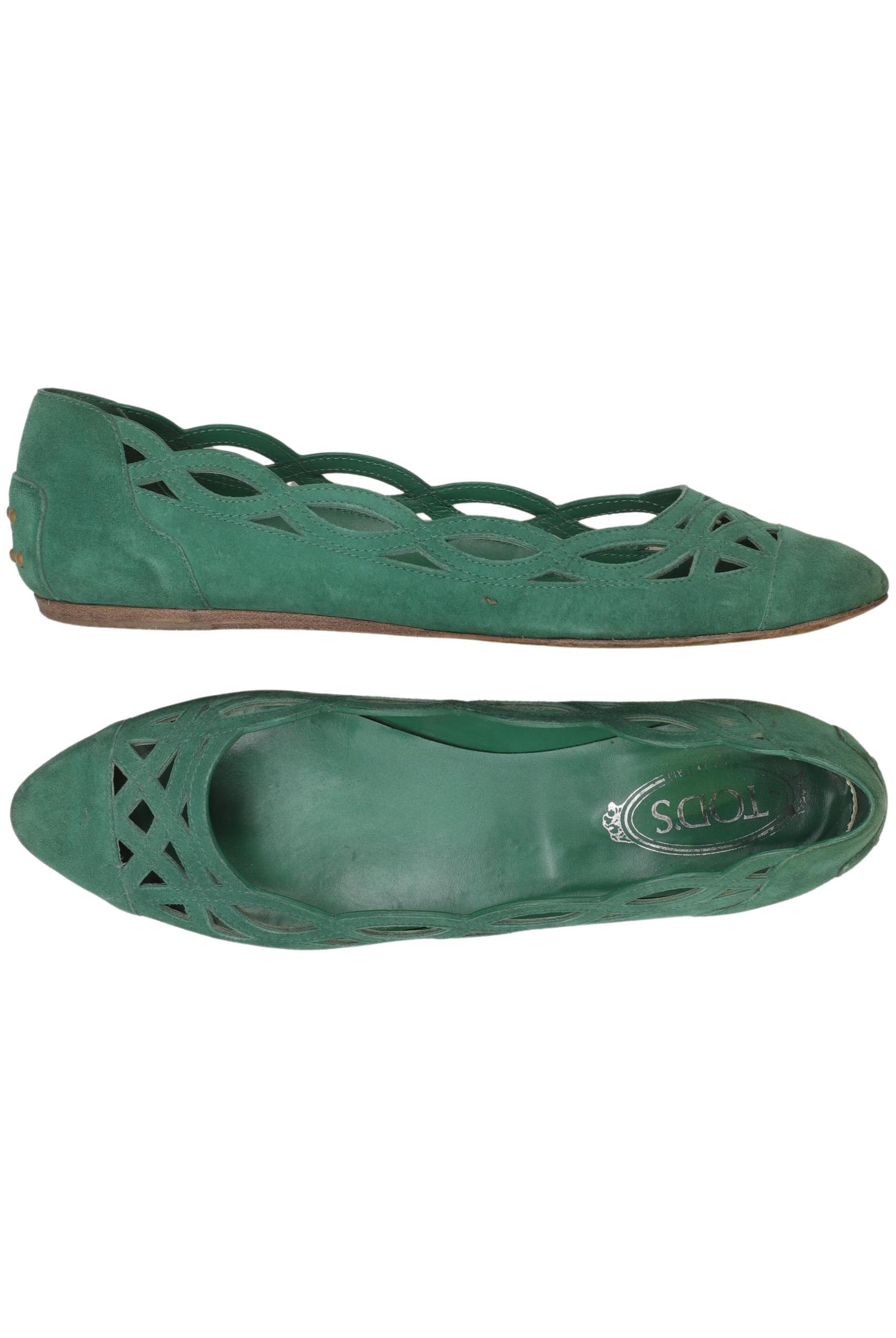 

Tod's Damen Ballerinas, grün, Gr. 42