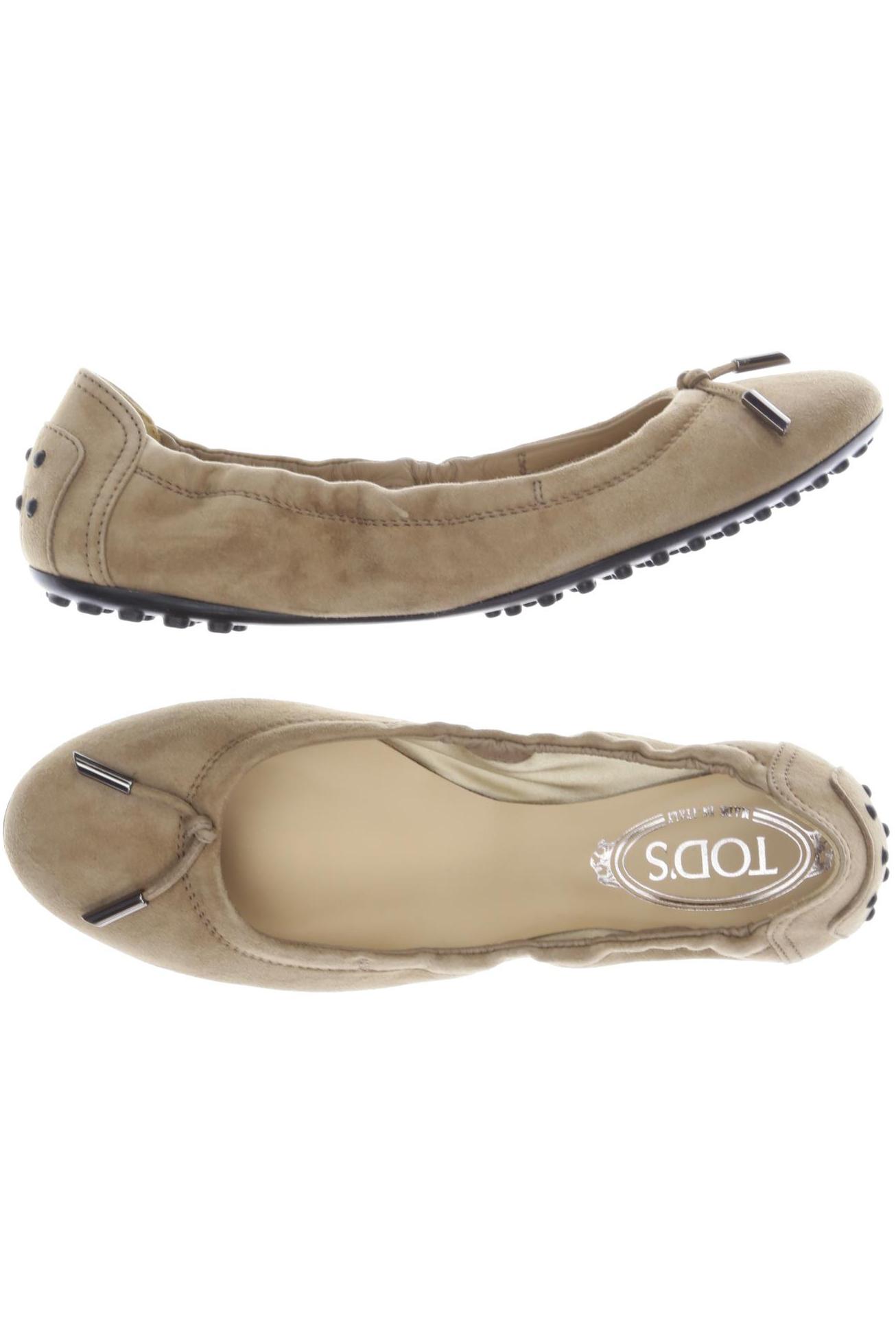 

Tod's Damen Ballerinas, beige, Gr. 38.5