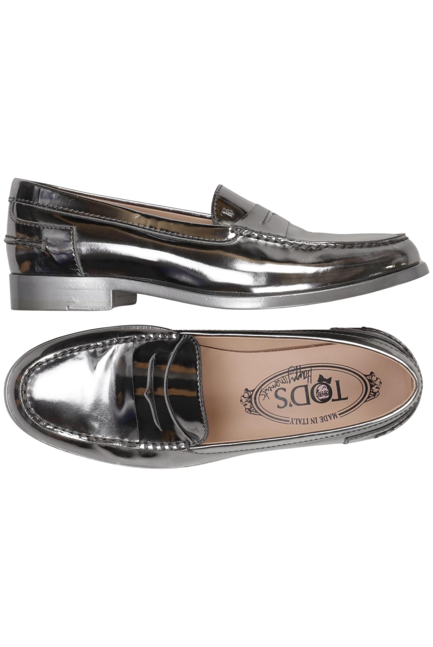 

Tod's Damen Halbschuh, silber, Gr. 39.5
