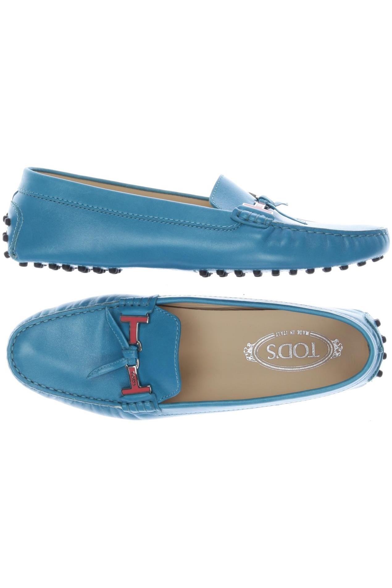 

Tod's Damen Halbschuh, türkis, Gr. 40