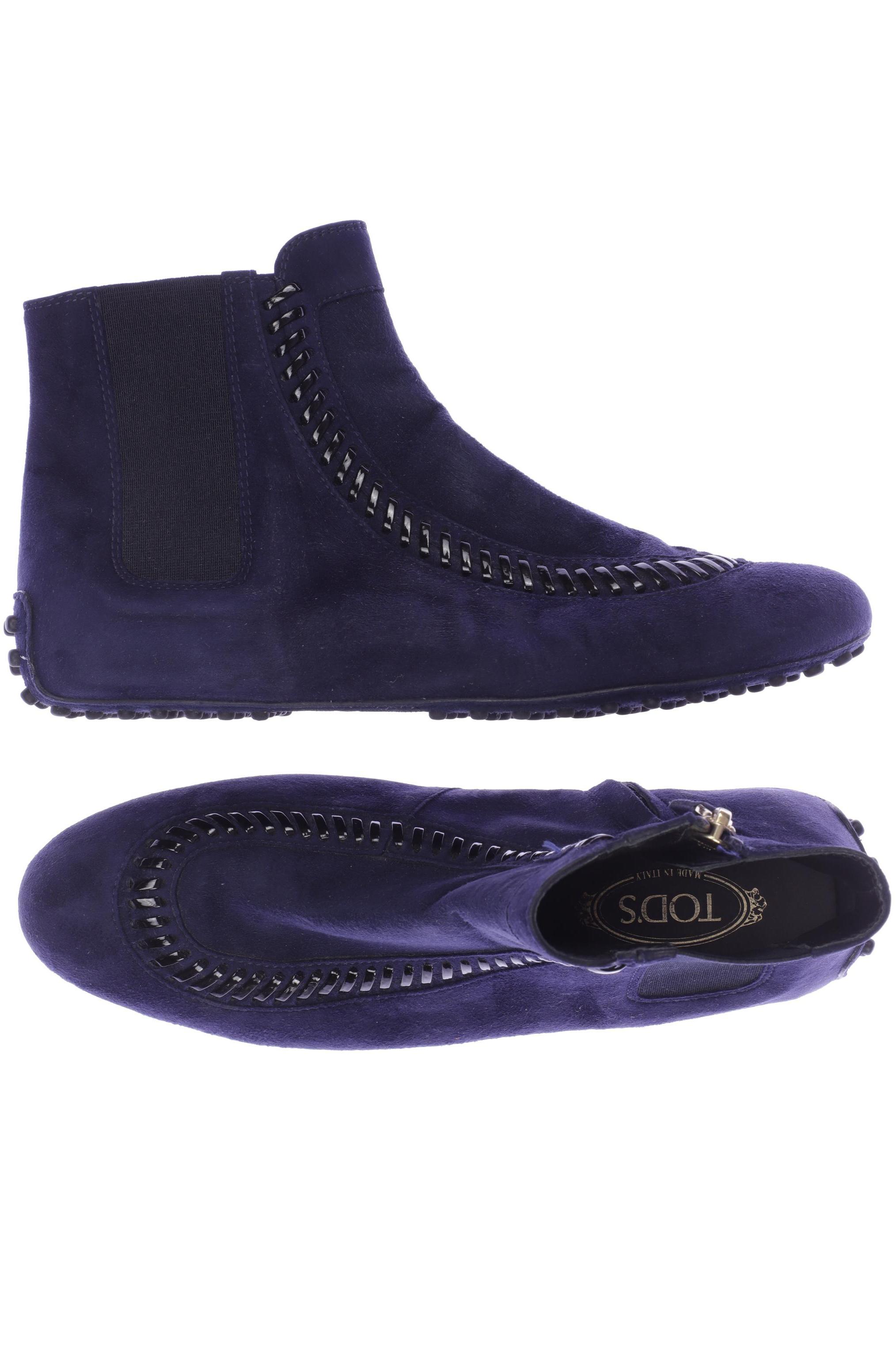 

Tod's Damen Stiefelette, marineblau, Gr. 36