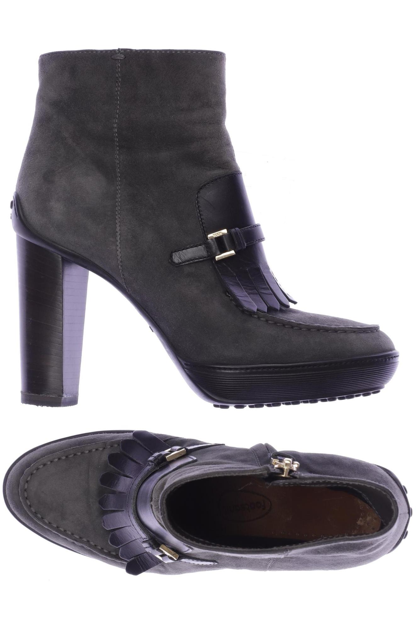 

Tod's Damen Stiefelette, grau, Gr. 38