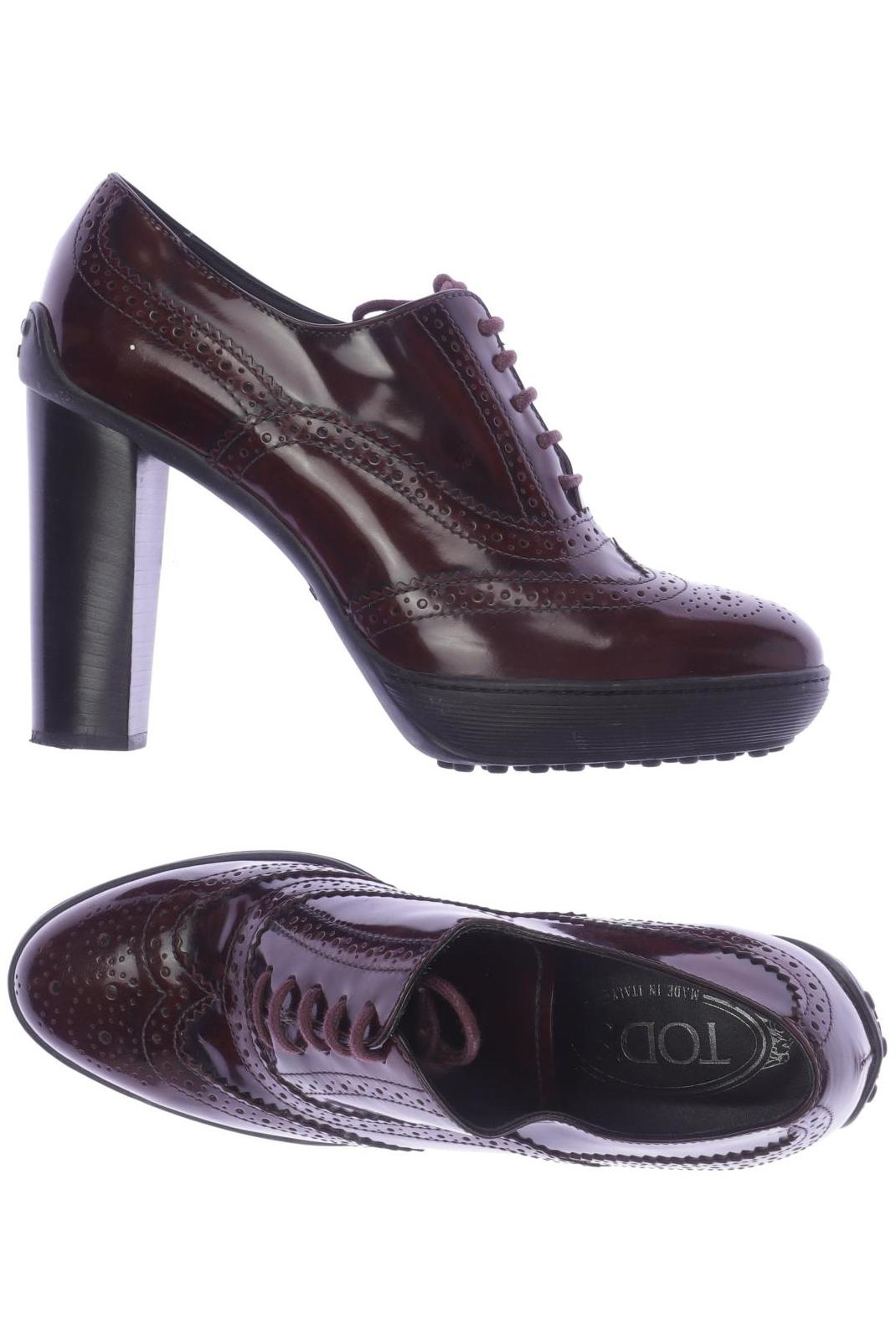 

Tod's Damen Halbschuh, bordeaux, Gr. 38