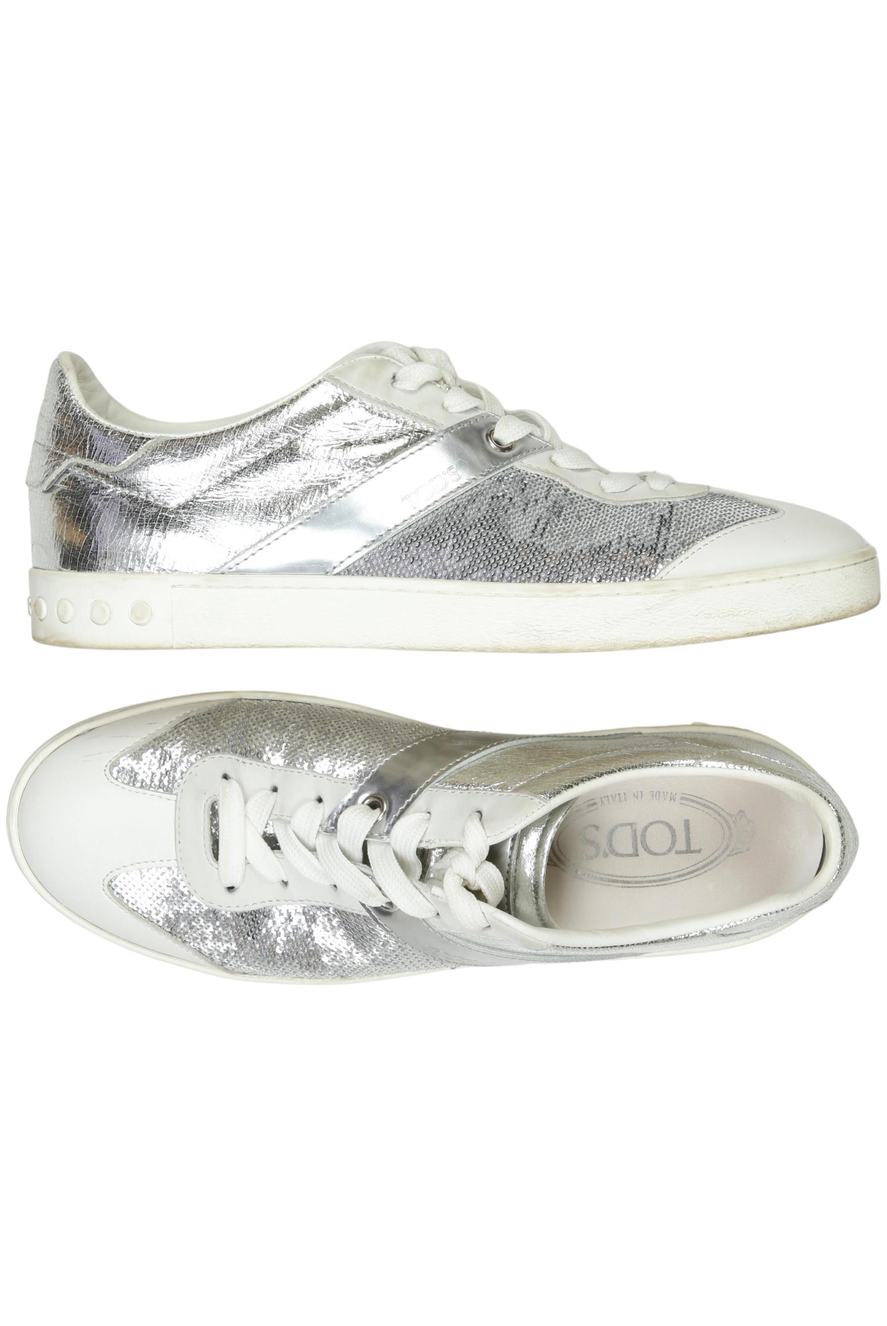 

Tod's Damen Sneakers, silber, Gr. 38