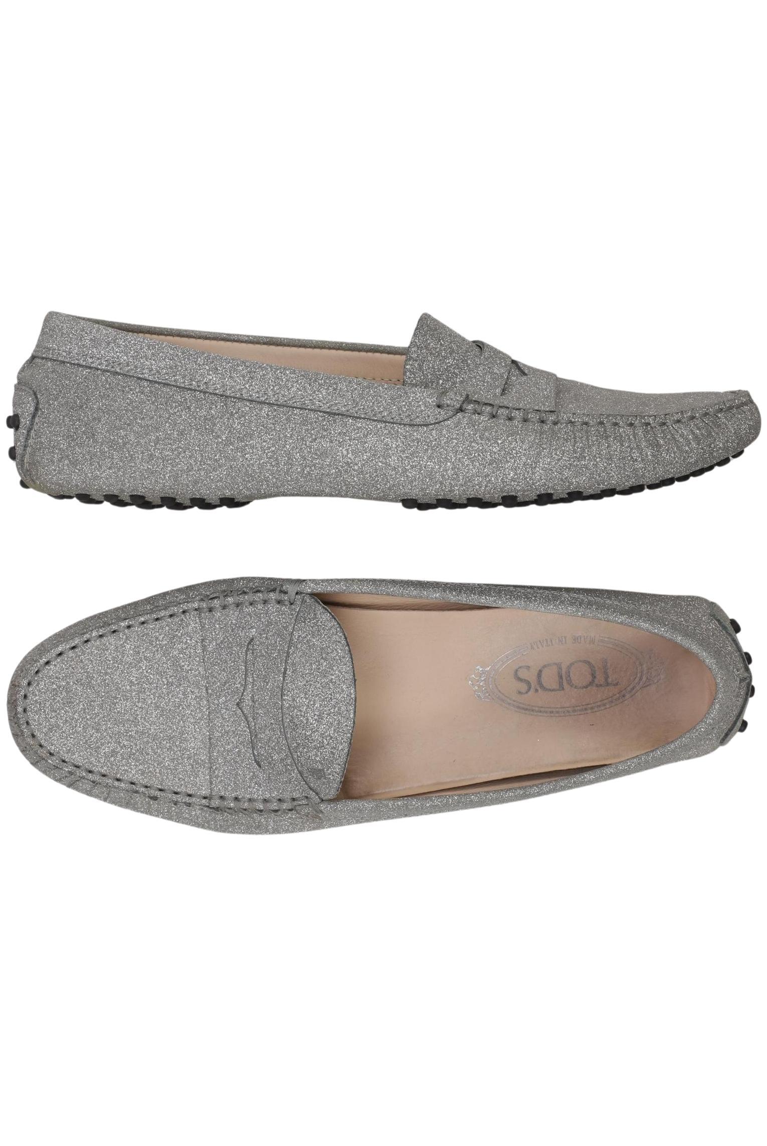 

Tod's Damen Halbschuh, silber, Gr. 40.5