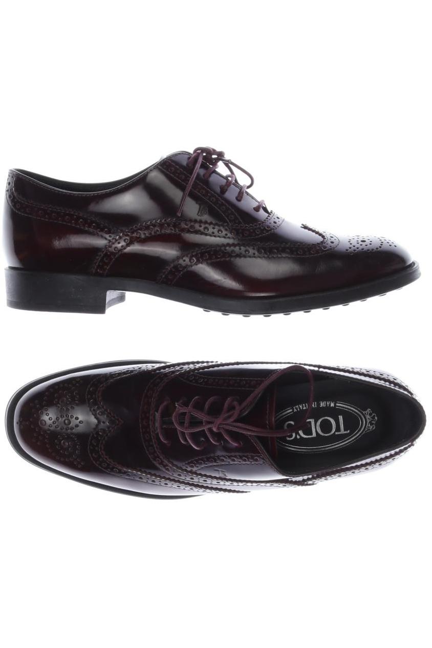 

Tod's Damen Halbschuh, bordeaux, Gr. 36
