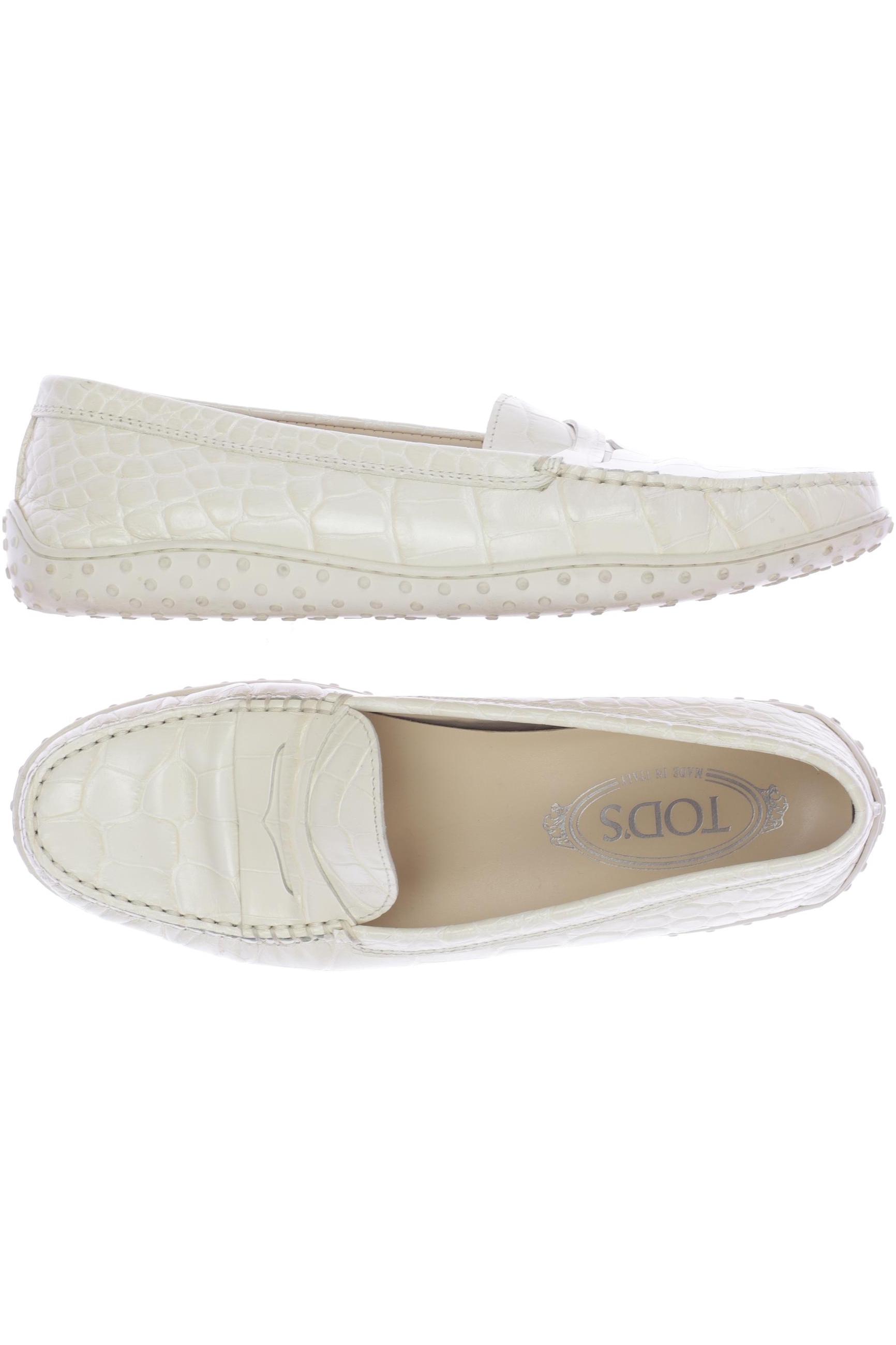 

Tod's Damen Halbschuh, cremeweiß, Gr. 38