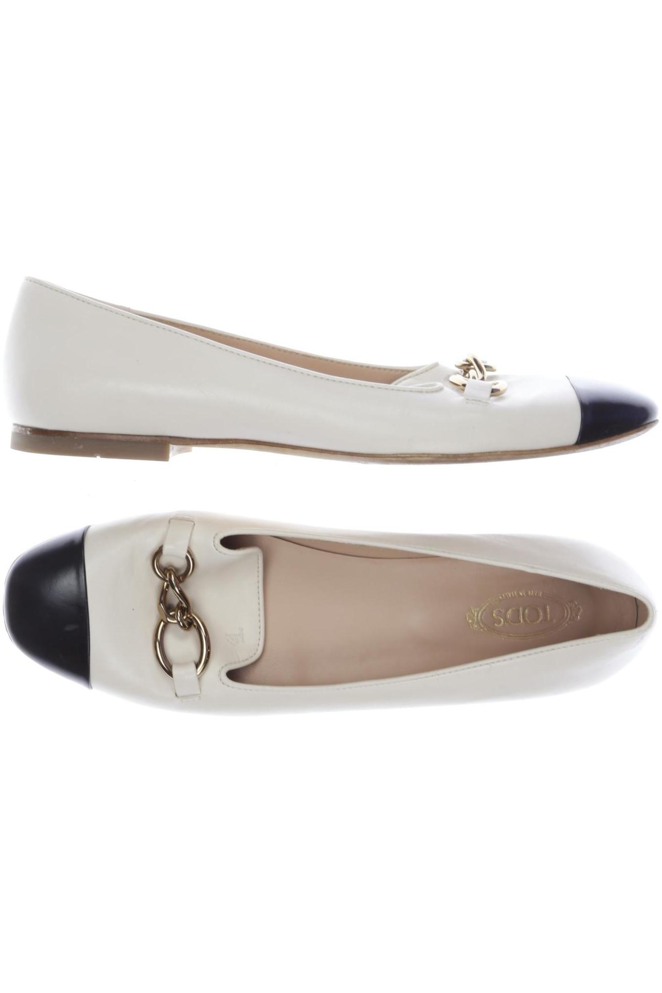 

Tod's Damen Ballerinas, cremeweiß, Gr. 40