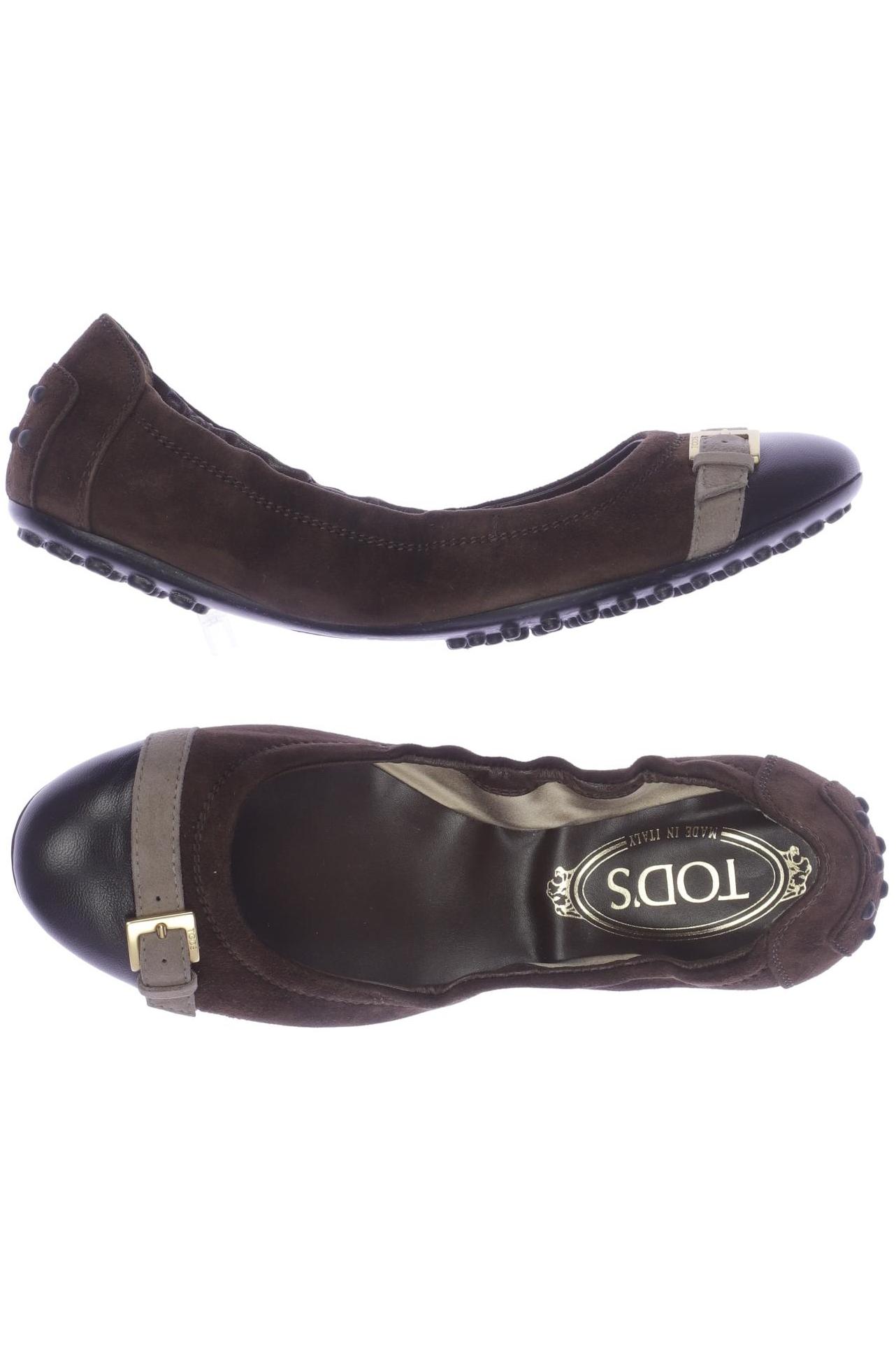 

Tod's Damen Ballerinas, braun, Gr. 35.5