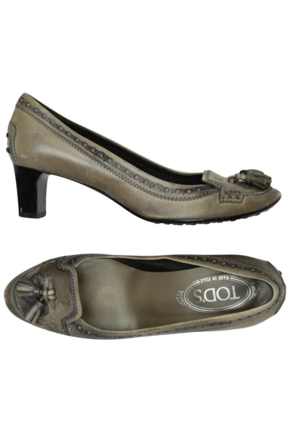 

Tod's Damen Pumps, grau, Gr. 36.5