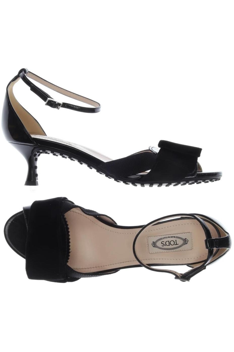 

Tod's Damen Sandale, schwarz, Gr. 38.5