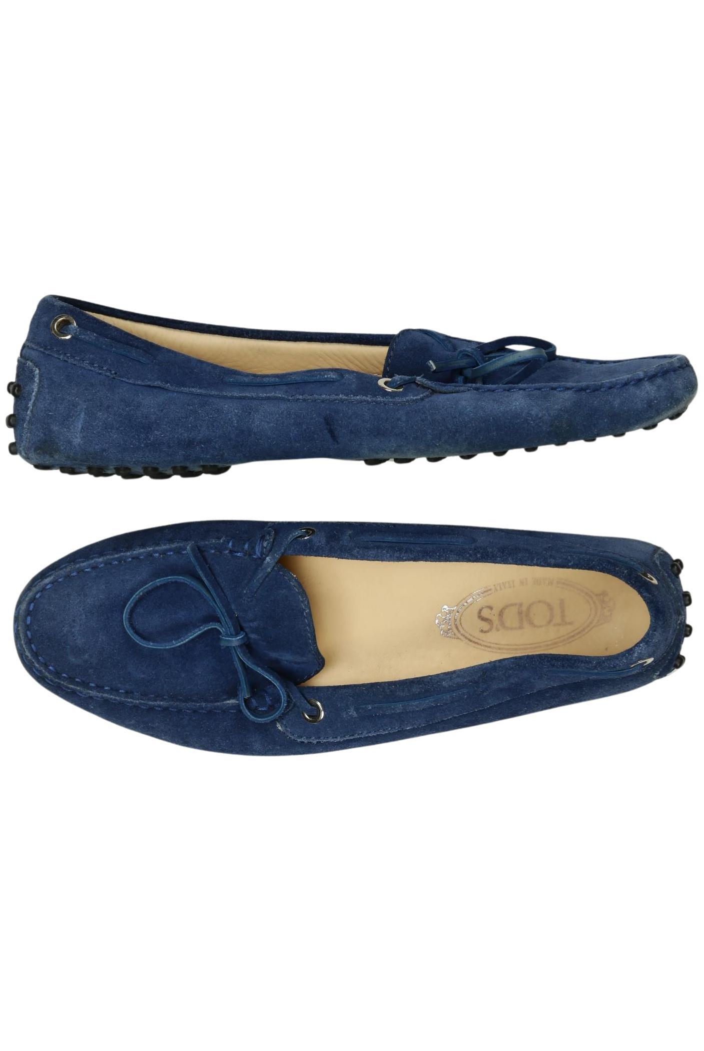 

Tod's Damen Halbschuh, blau, Gr. 39