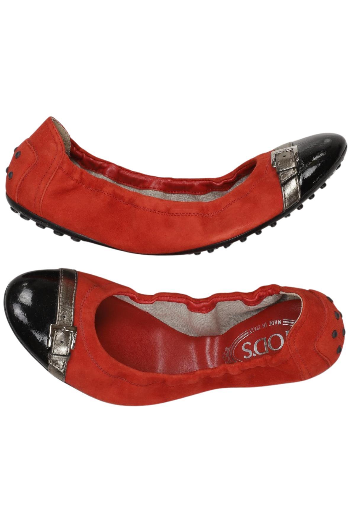 

Tod's Damen Ballerinas, rot, Gr. 38