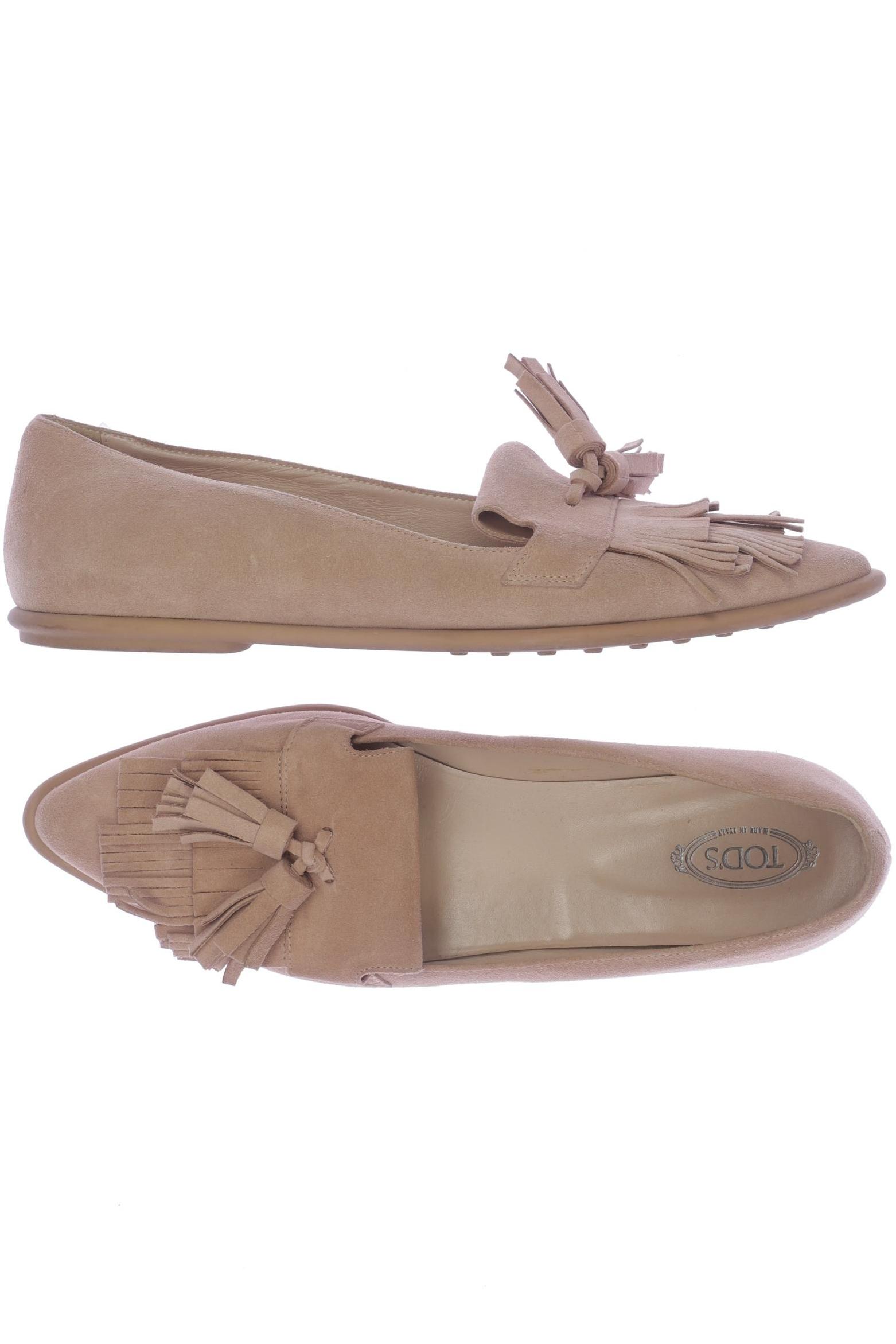 

Tod's Damen Halbschuh, beige, Gr. 40