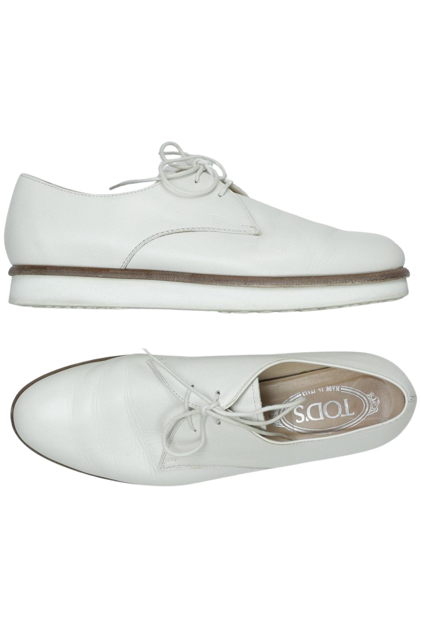 

Tod's Damen Halbschuh, weiß, Gr. 38