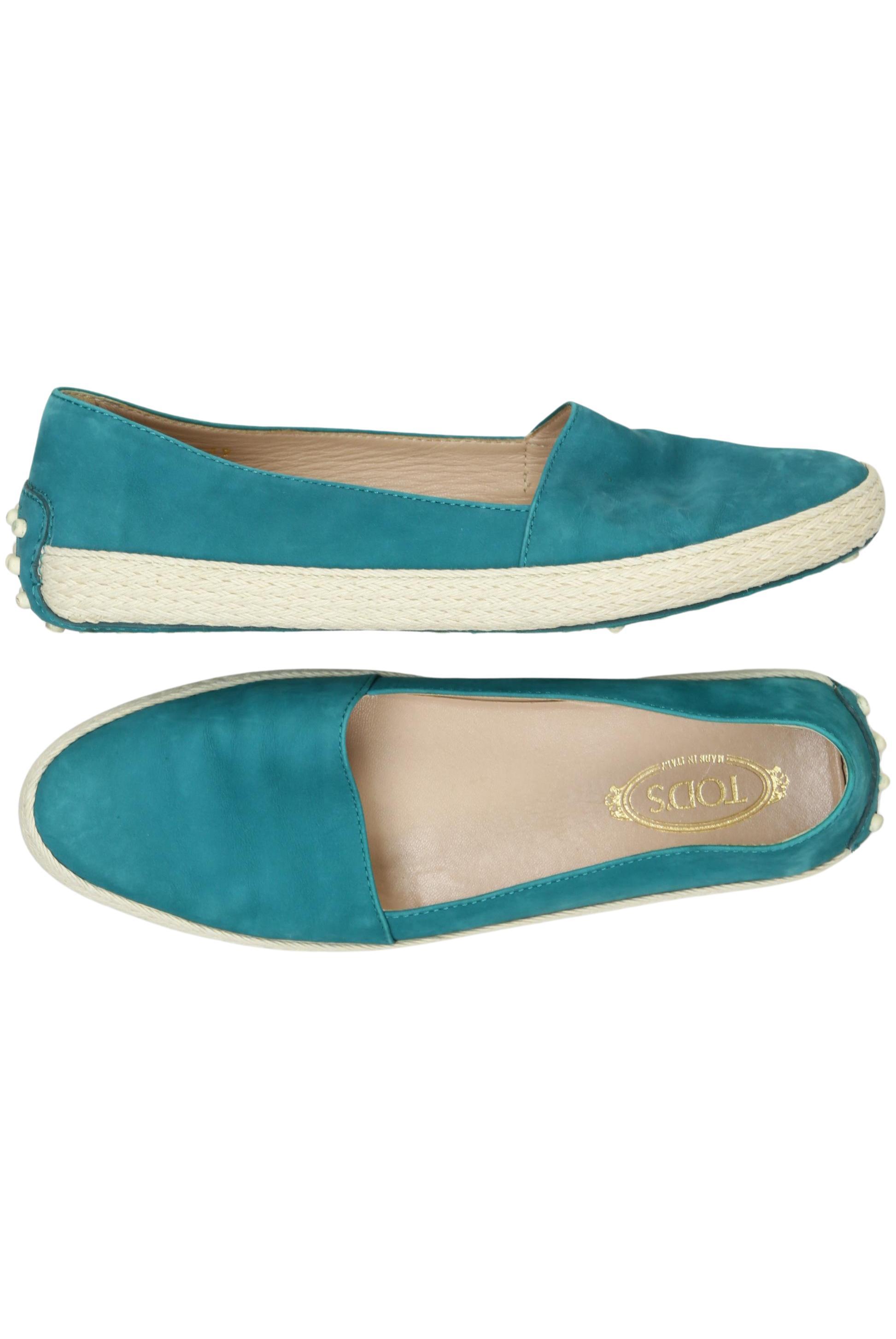 

Tod's Damen Halbschuh, türkis, Gr. 37