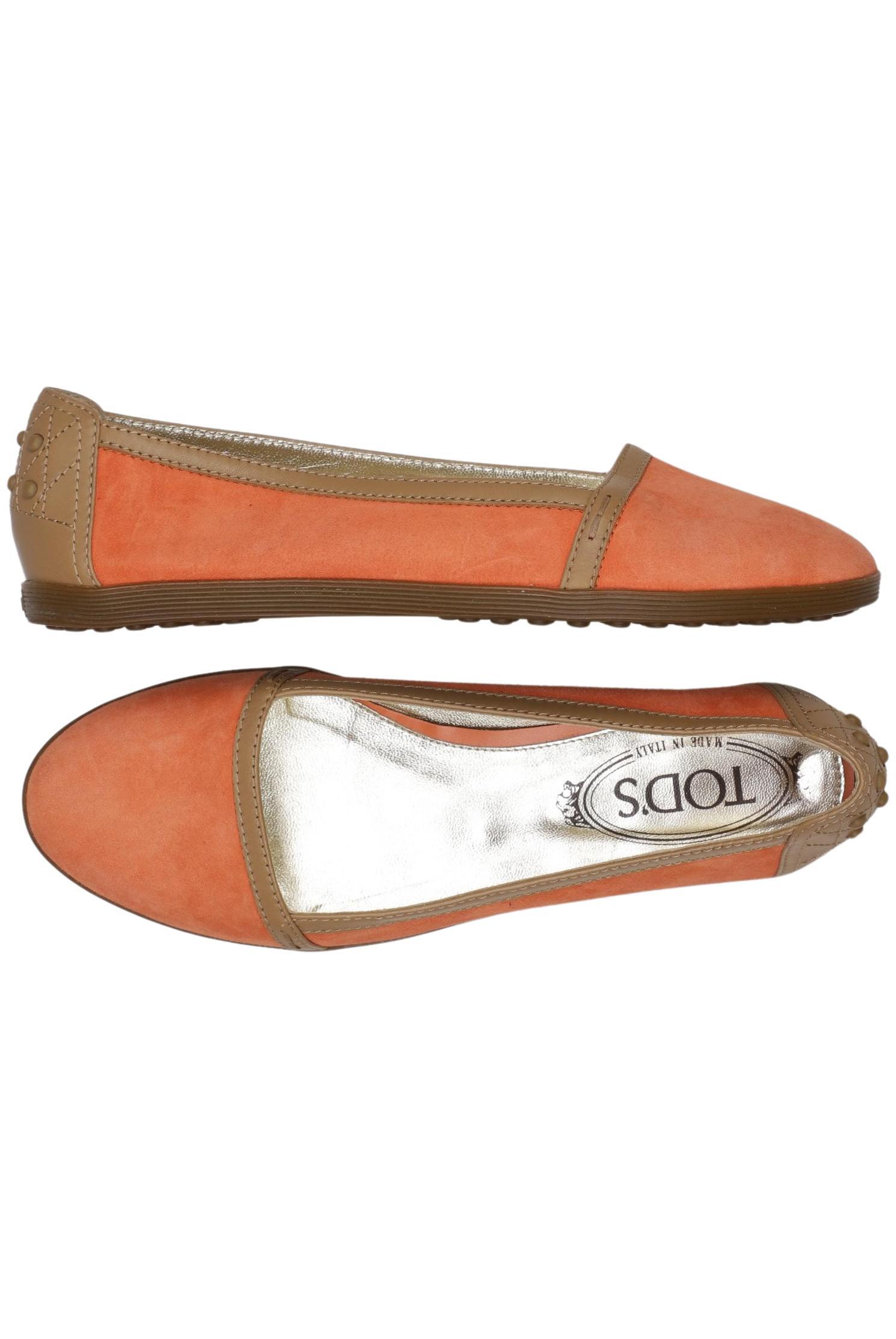 

Tod's Damen Ballerinas, orange, Gr. 35