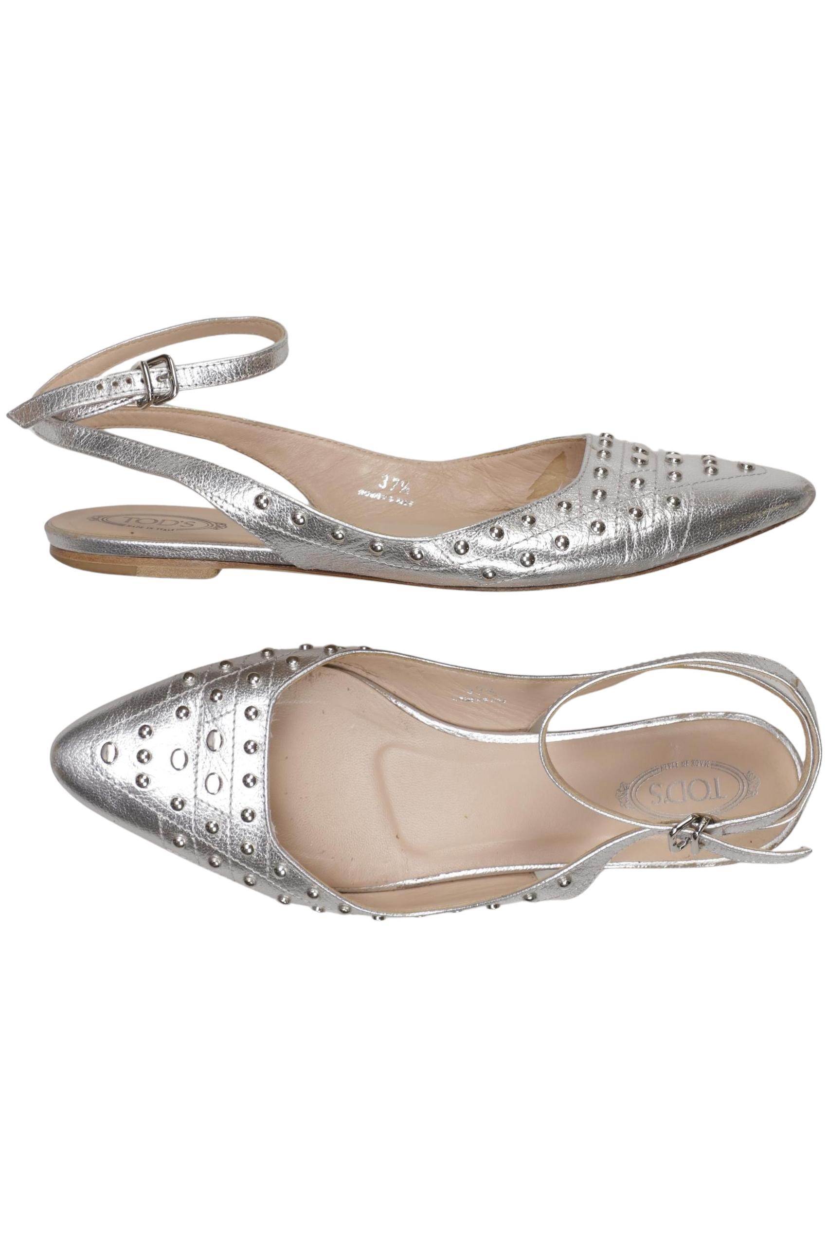 

Tod's Damen Ballerinas, silber, Gr. 37.5