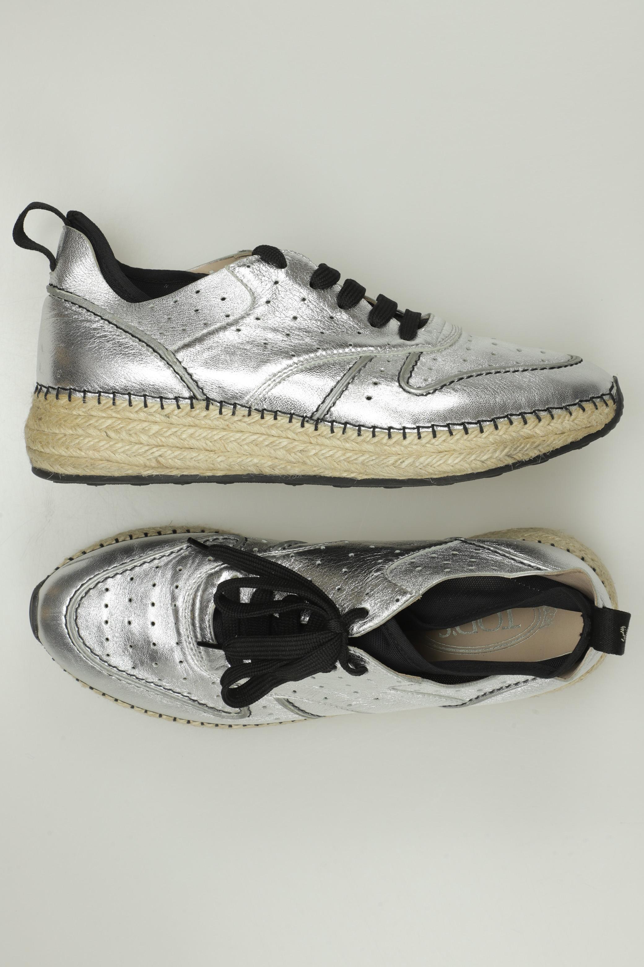 

Tod's Damen Halbschuh, silber, Gr. 39.5