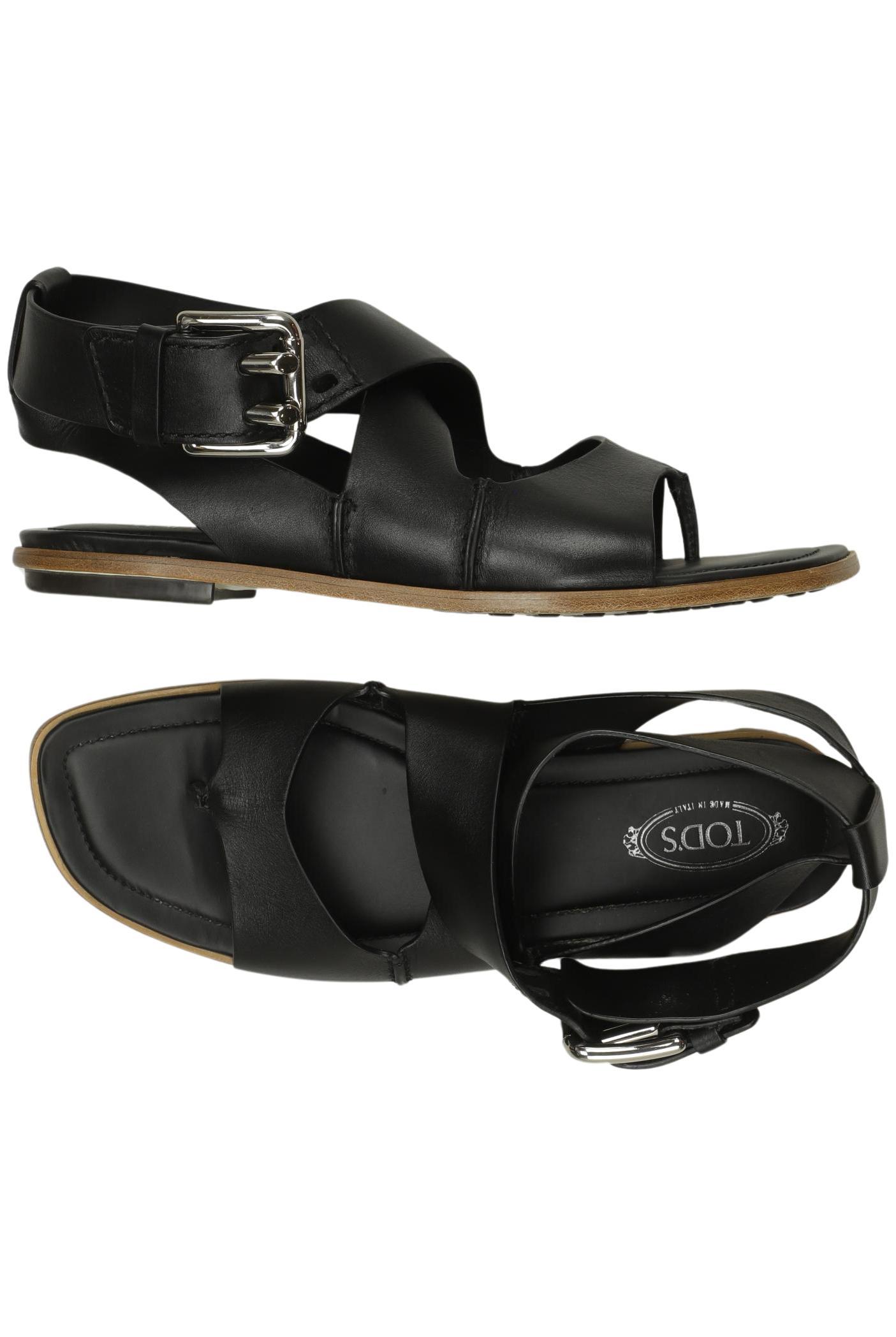 

Tod's Damen Sandale, schwarz, Gr. 37.5