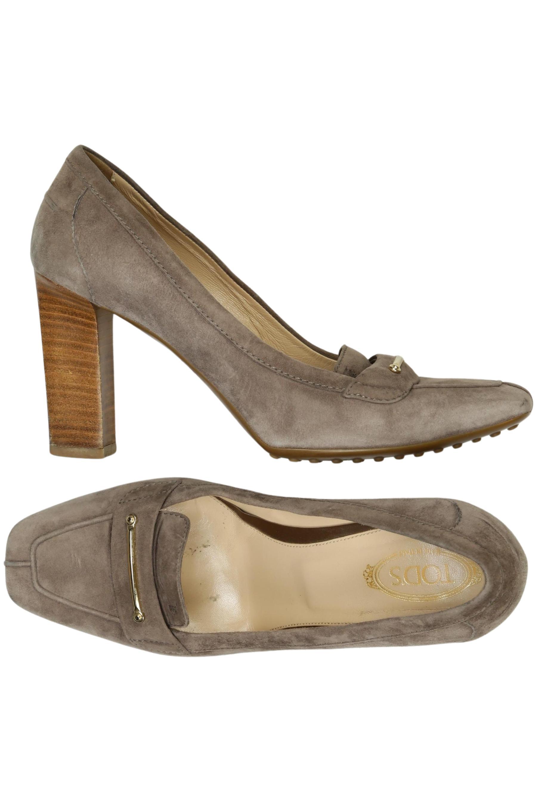 

Tod's Damen Pumps, grau, Gr. 38