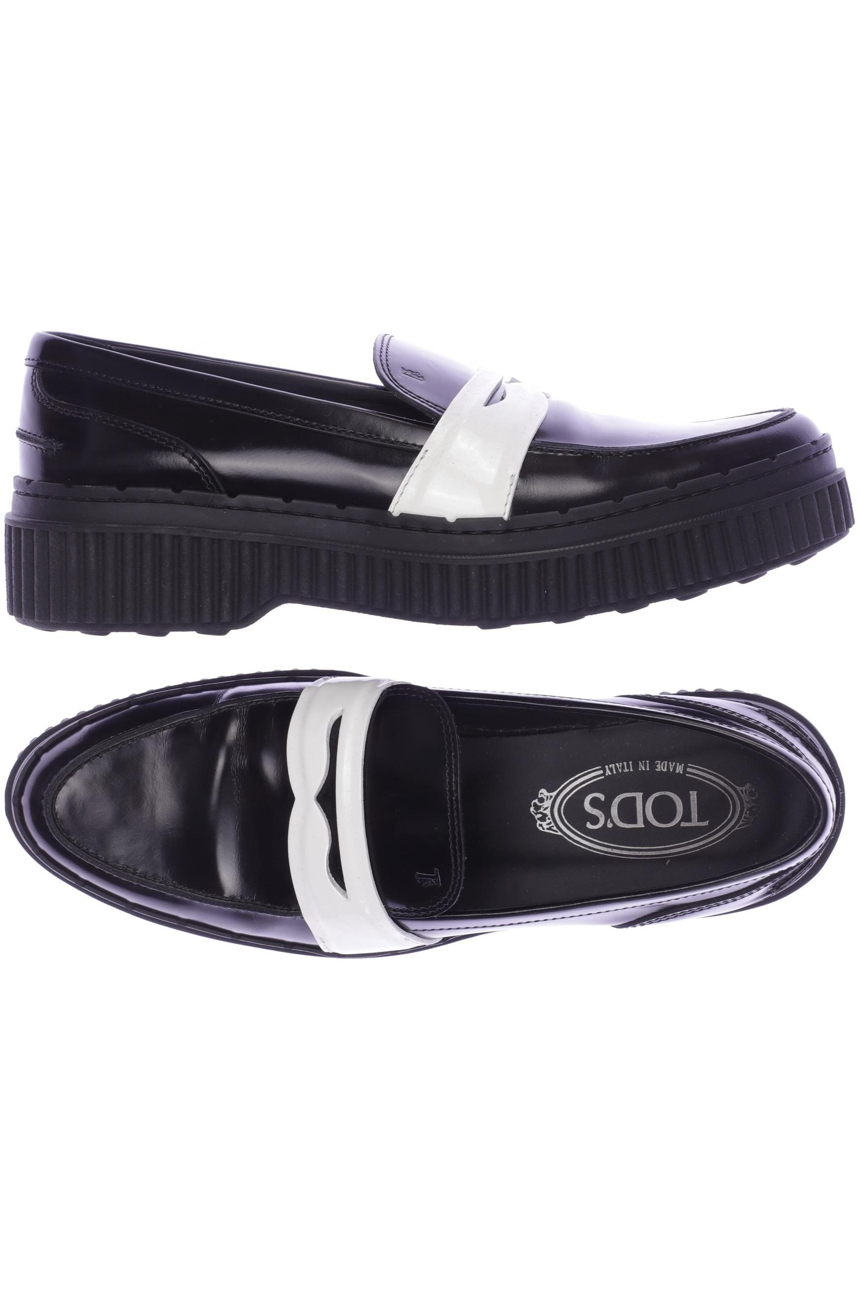 

Tod's Damen Halbschuh, schwarz, Gr. 37.5