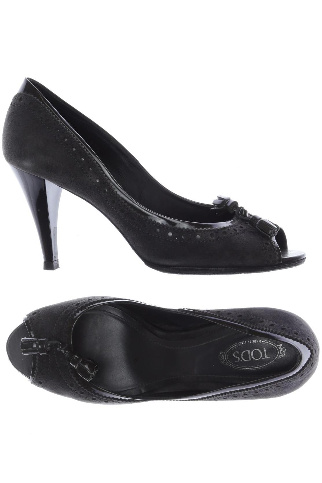 

Tod's Damen Pumps, grau, Gr. 37.5
