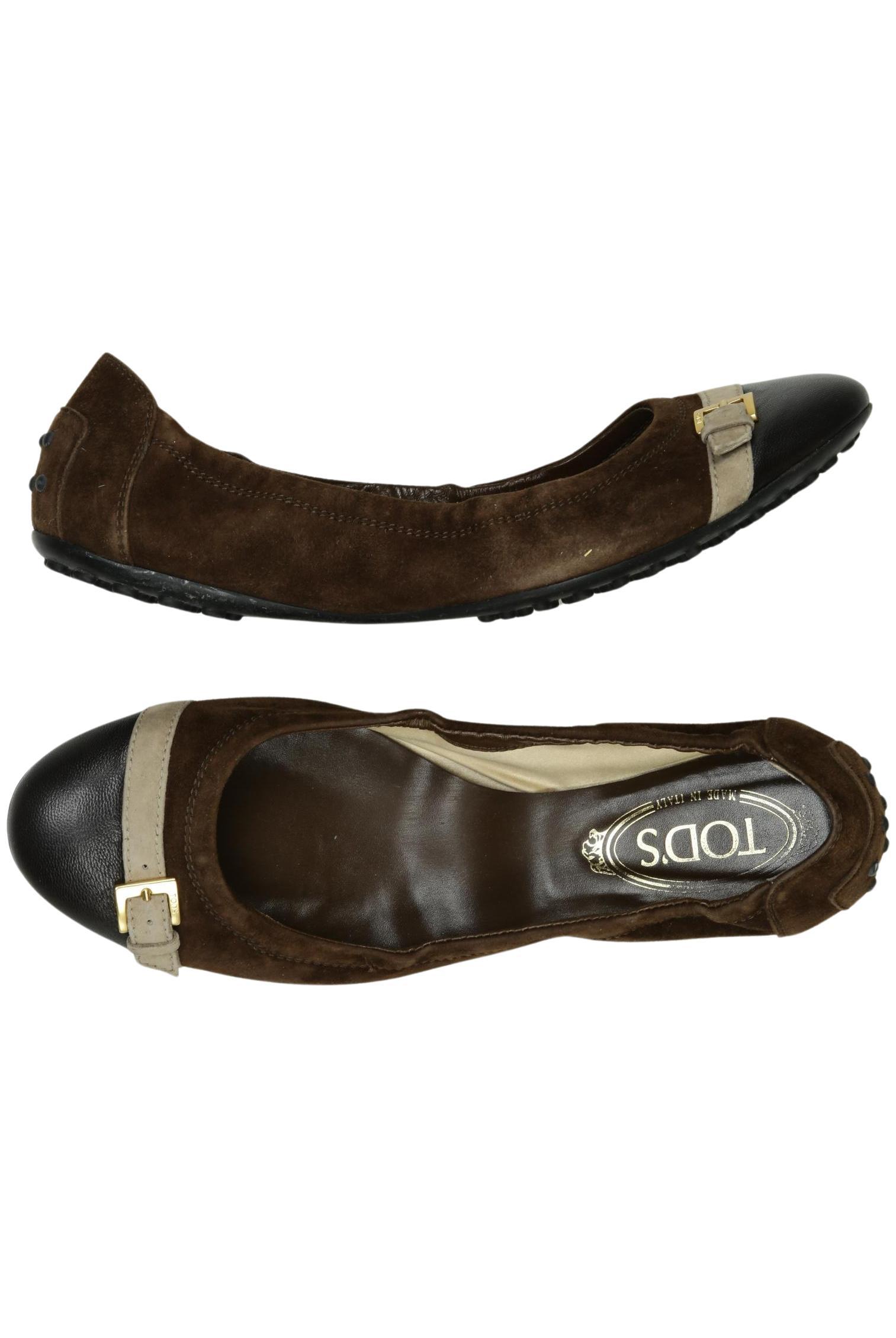 

Tod's Damen Ballerinas, braun, Gr. 39.5