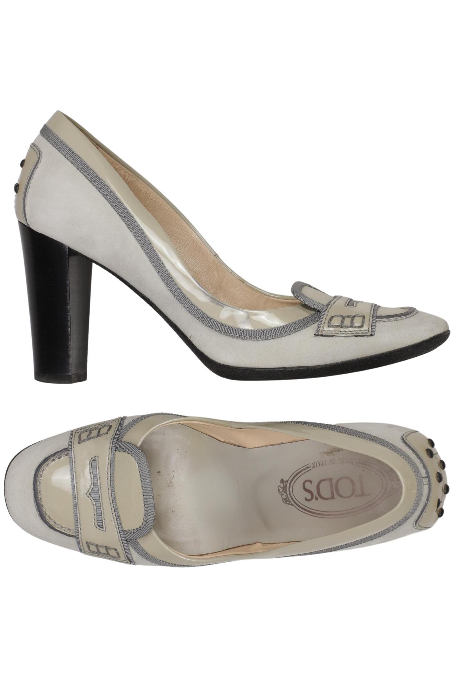 

Tod's Damen Pumps, grau, Gr. 38.5