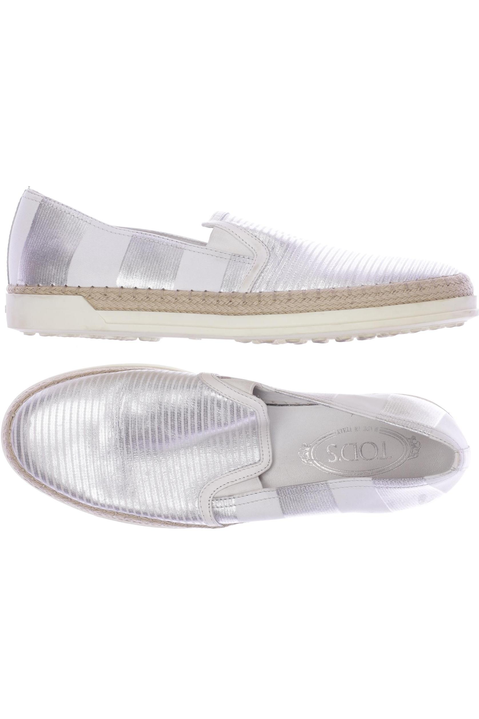 

Tod's Damen Halbschuh, silber, Gr. 40
