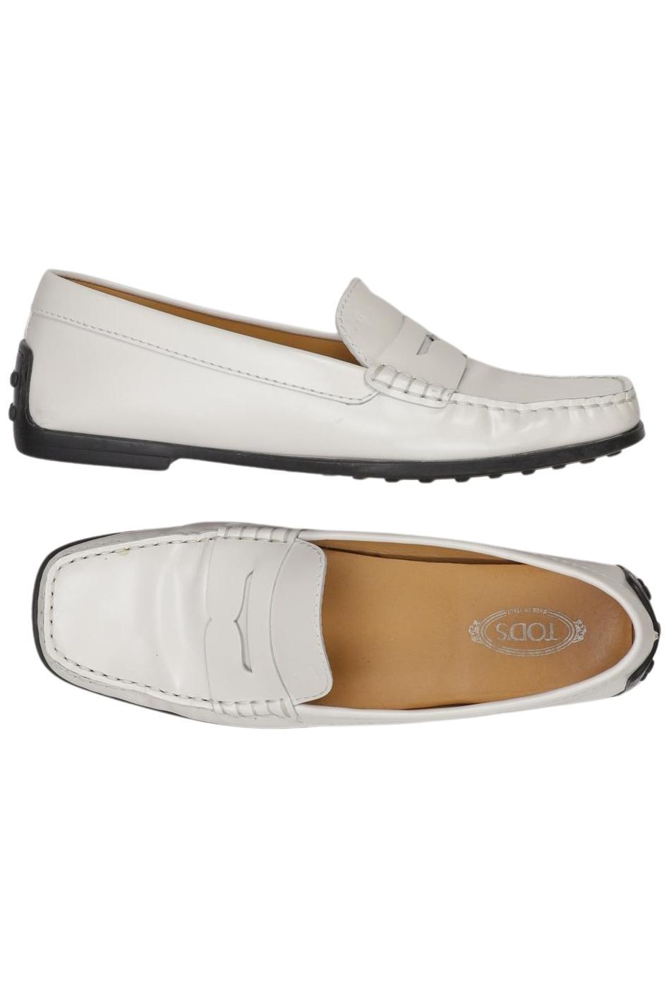 

Tod's Damen Halbschuh, weiß, Gr. 38