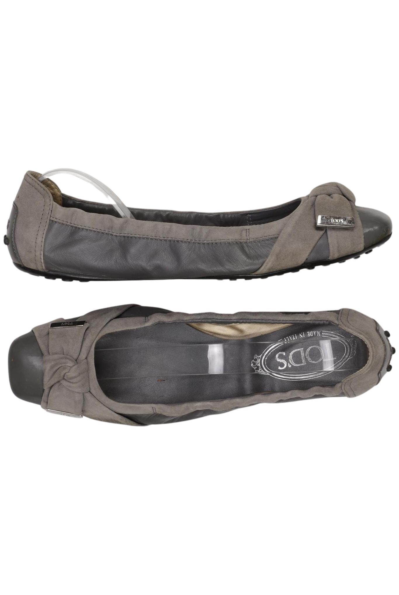 

Tod's Damen Ballerinas, grau, Gr. 37