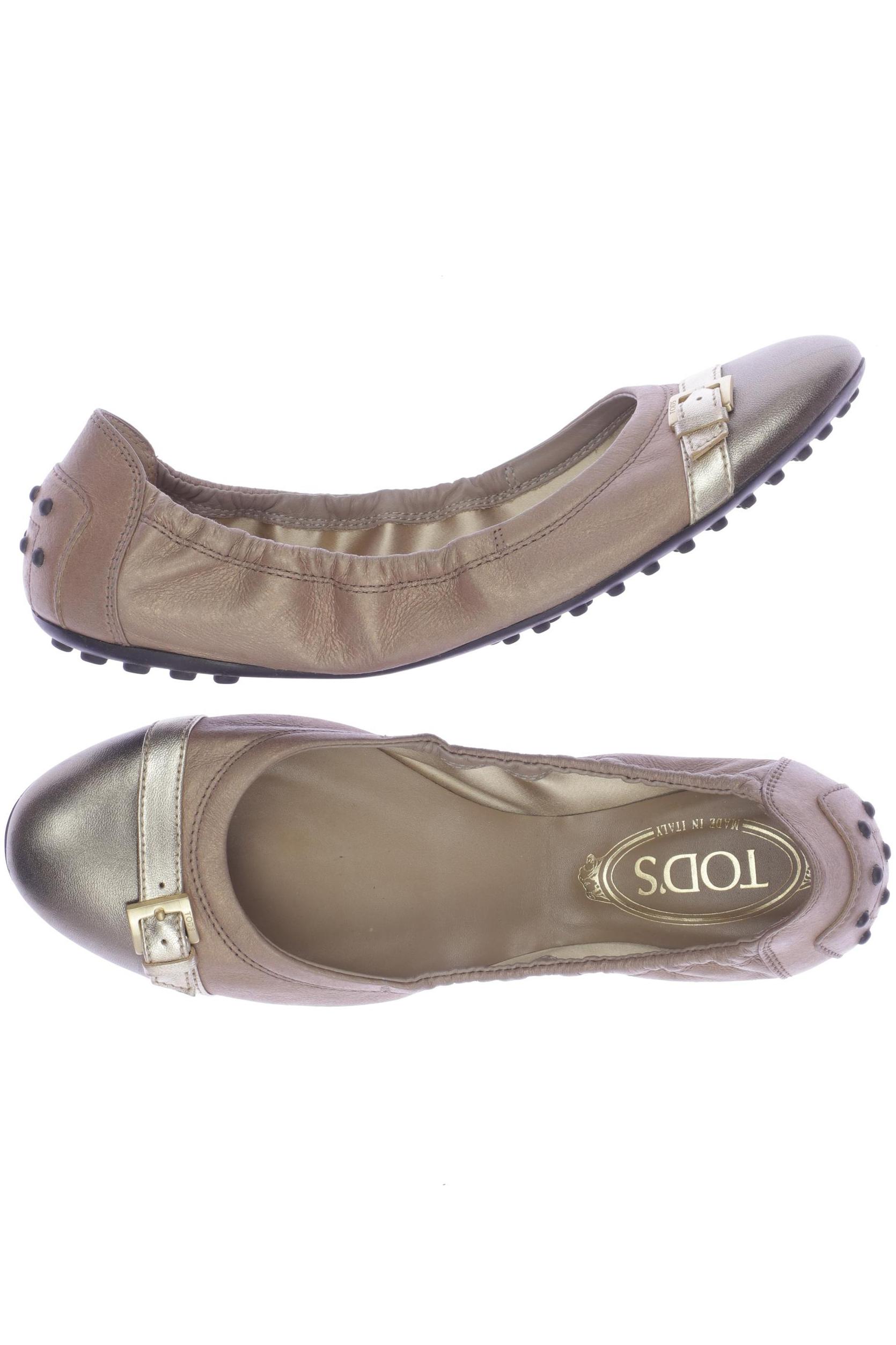 

Tod's Damen Ballerinas, gold, Gr. 38