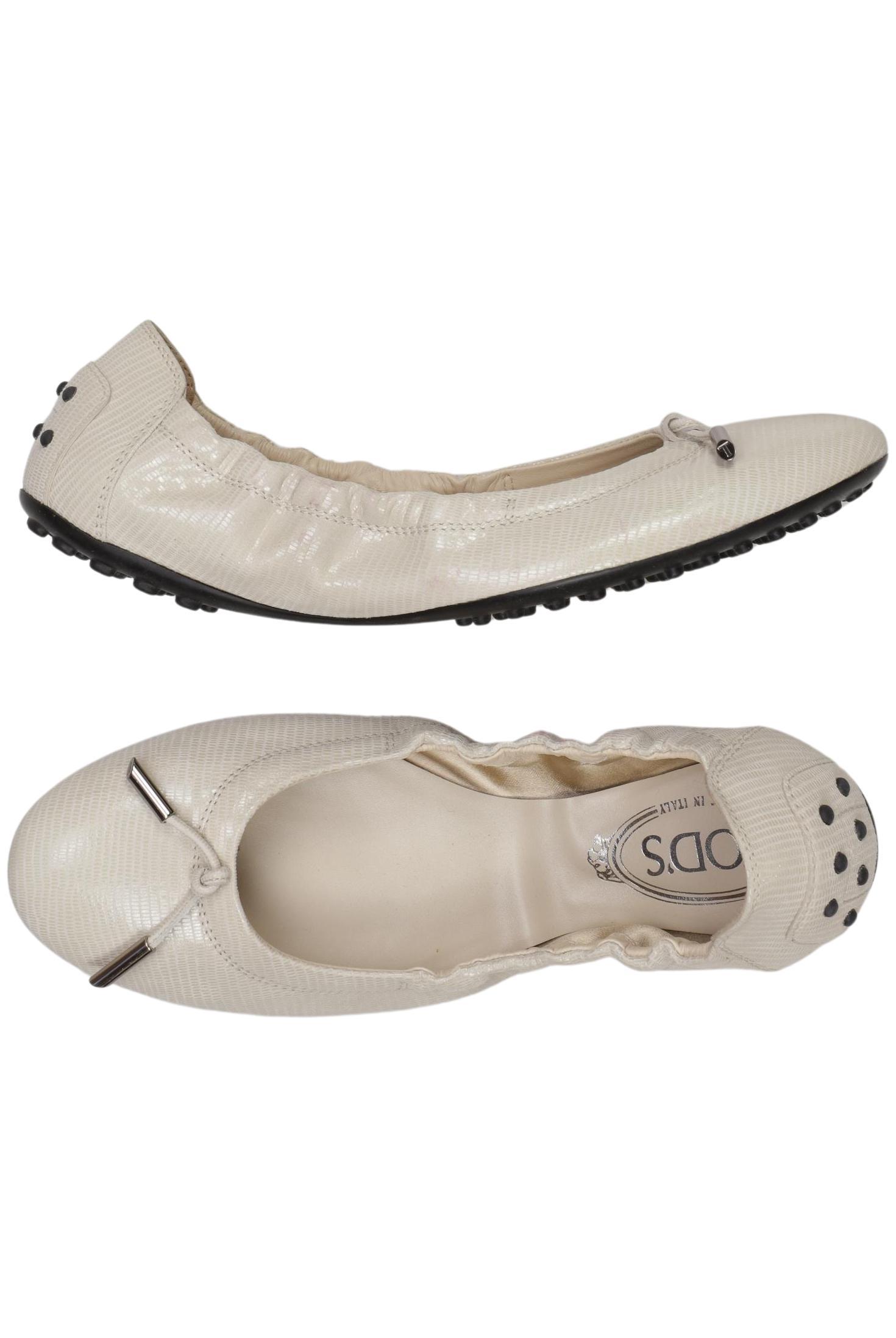 

Tod's Damen Ballerinas, cremeweiß, Gr. 38