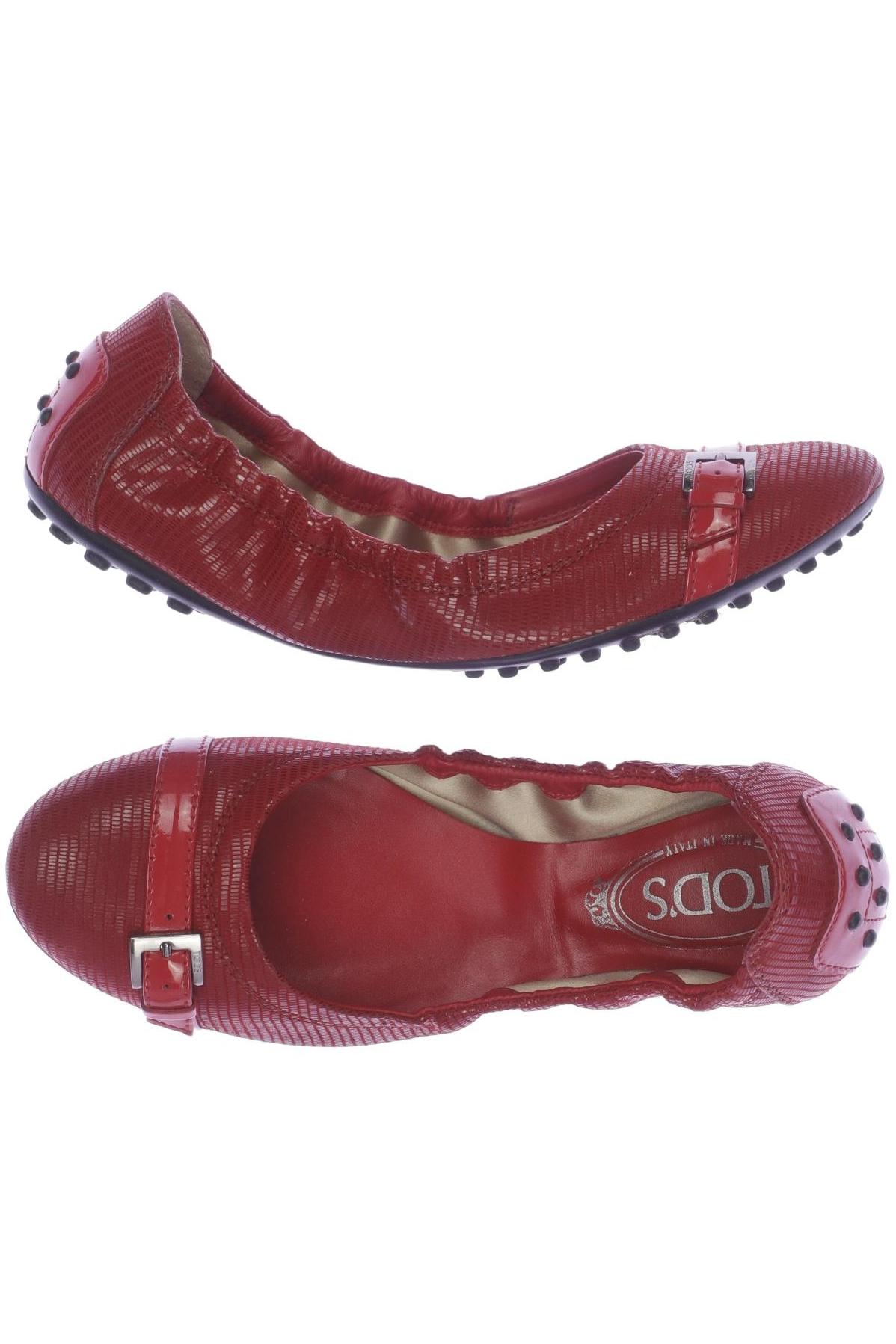 

Tod's Damen Ballerinas, rot, Gr. 36