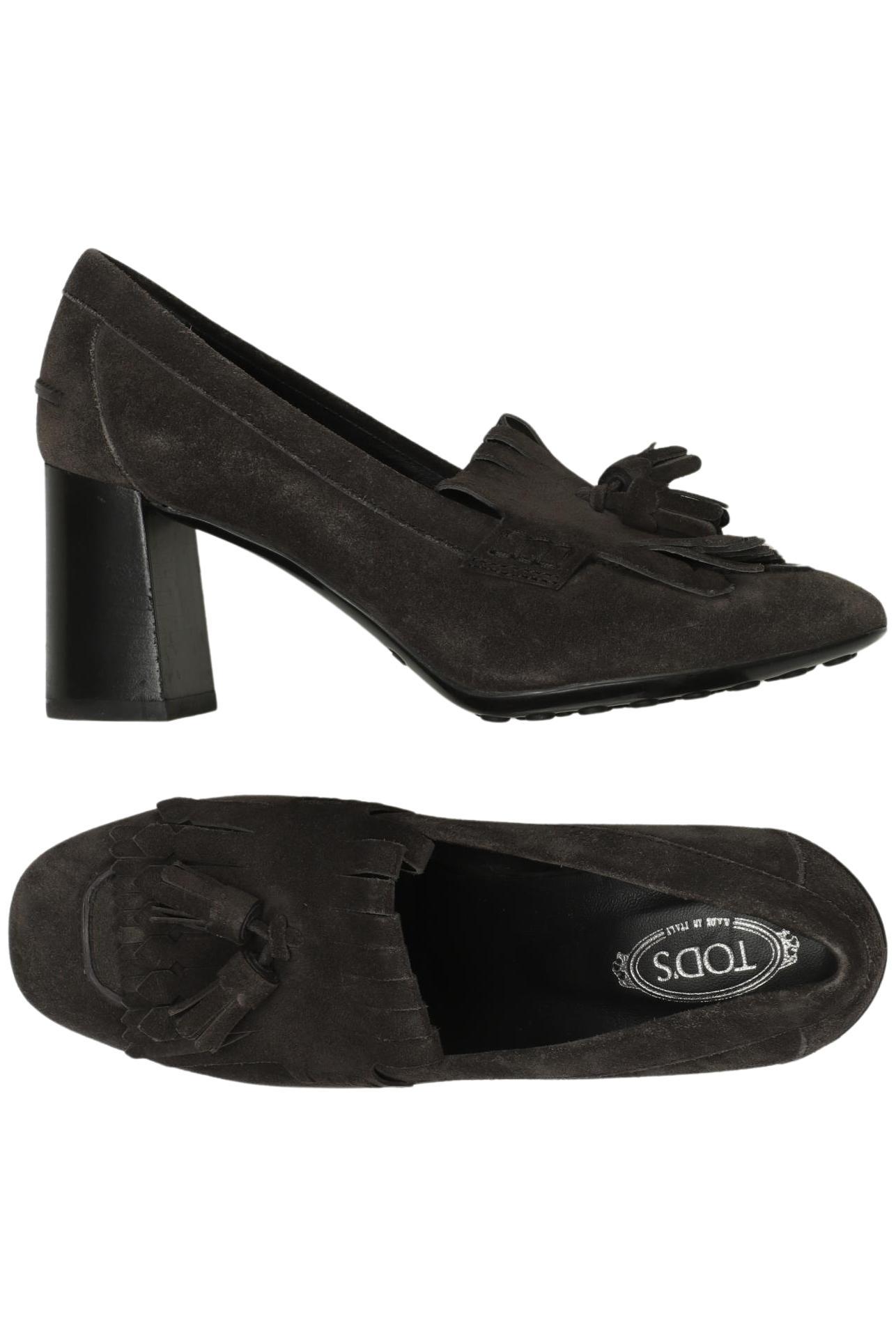 

Tod's Damen Pumps, grau, Gr. 35.5