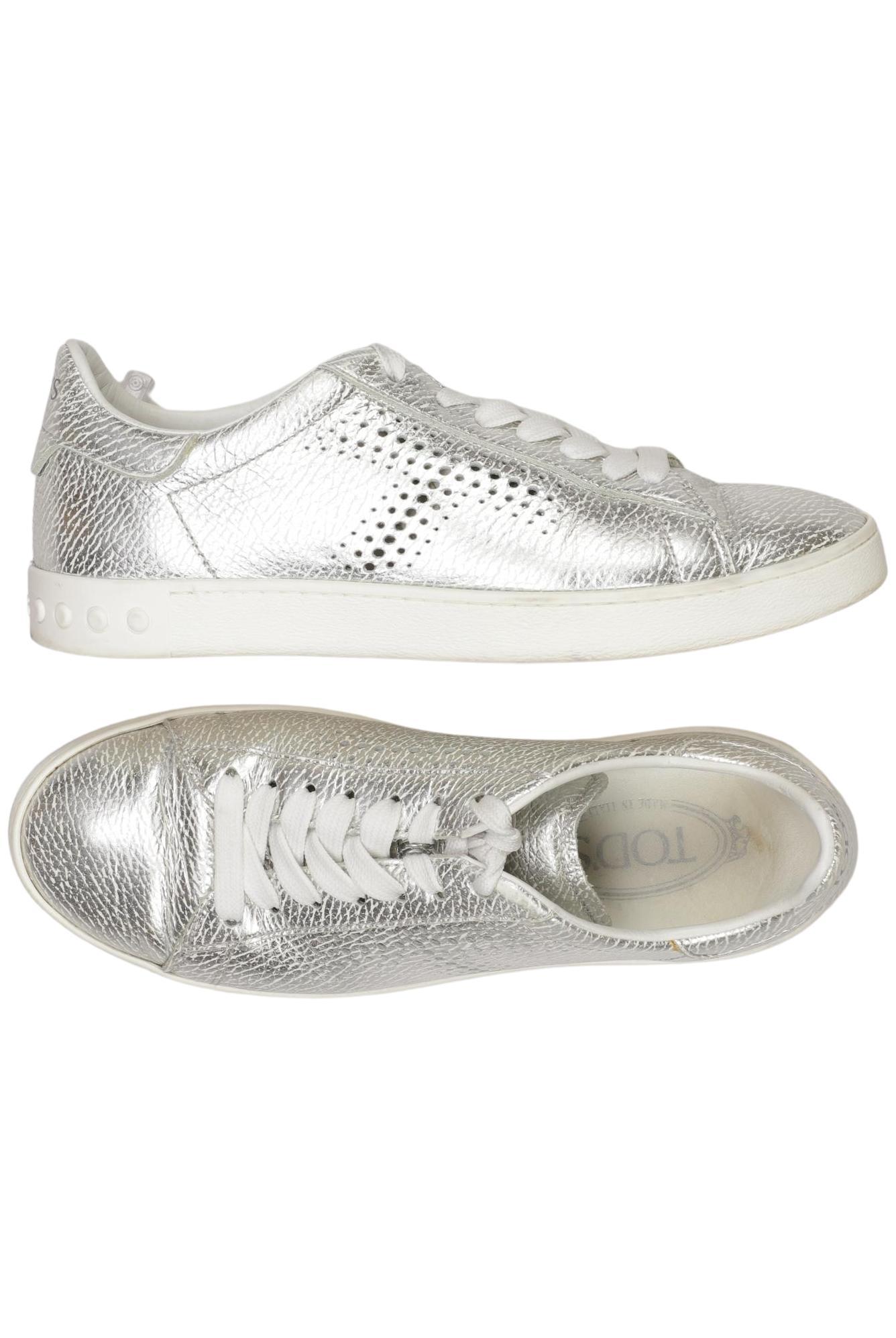 

Tod's Damen Sneakers, silber, Gr. 37