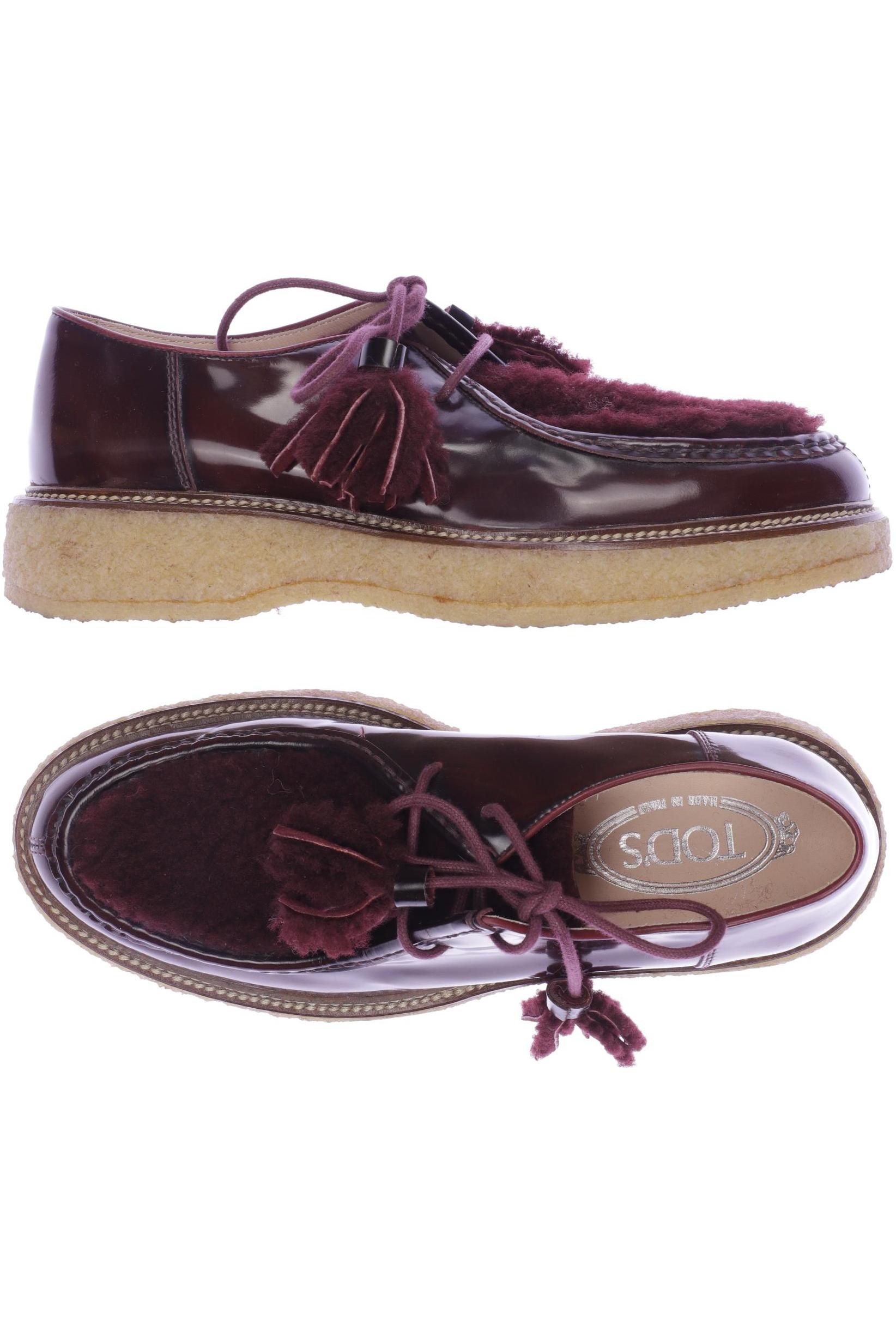 

Tod's Damen Halbschuh, bordeaux, Gr. 39