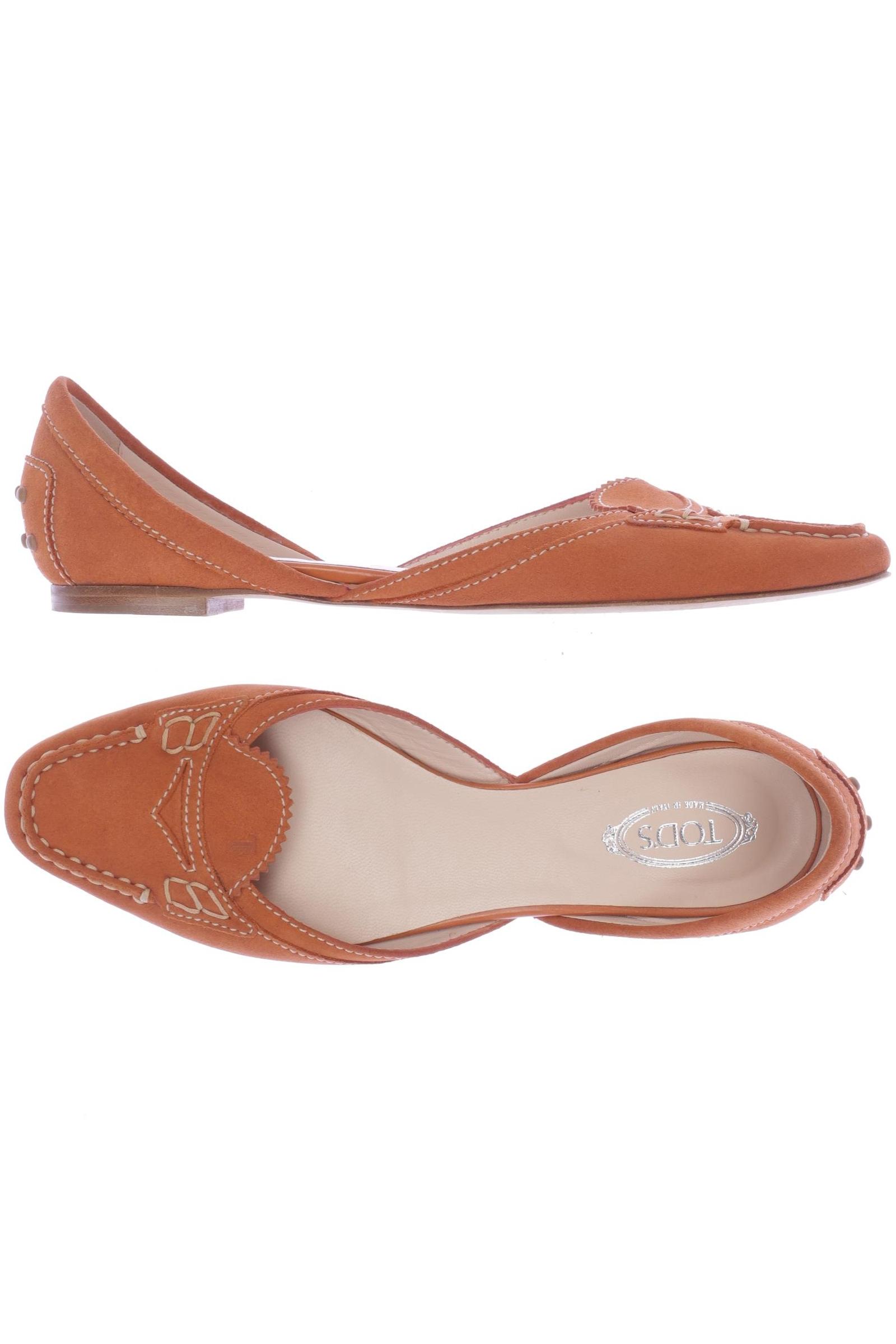 

Tod's Damen Ballerinas, orange, Gr. 39