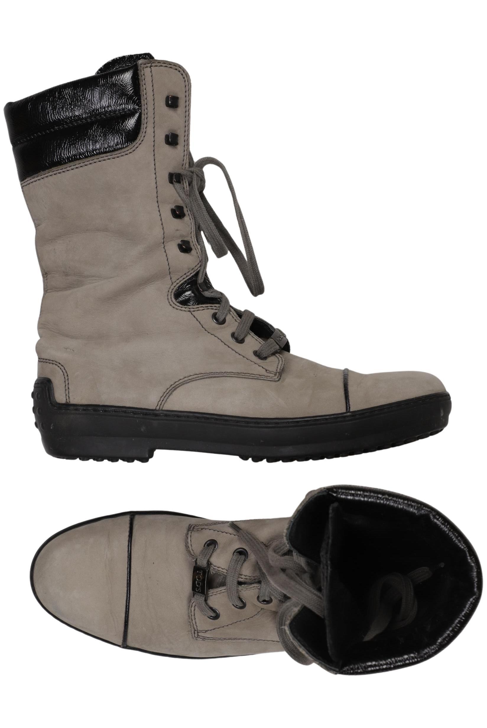 

Tod's Damen Stiefelette, grau, Gr. 38