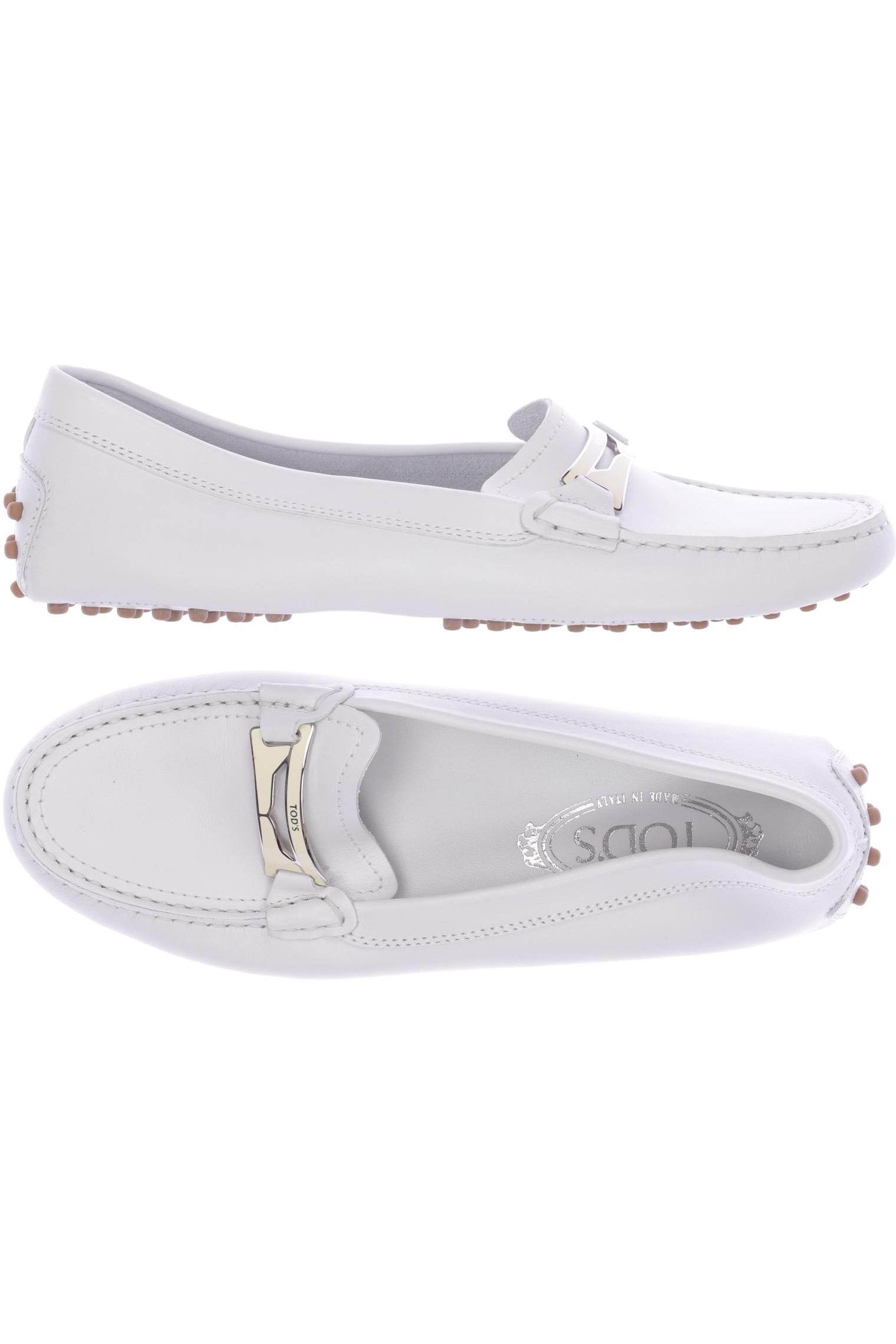 

Tod's Damen Halbschuh, weiß, Gr. 37.5