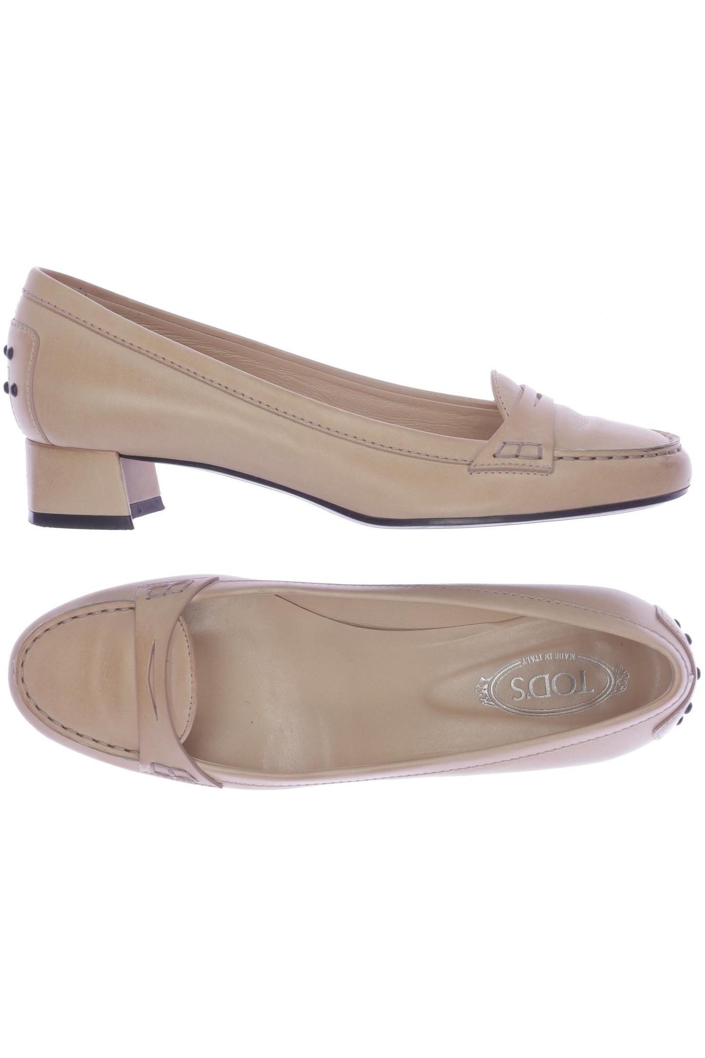 

Tod's Damen Halbschuh, beige, Gr. 38