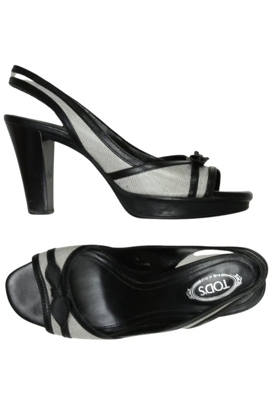 

Tod's Damen Sandale, schwarz, Gr. 38
