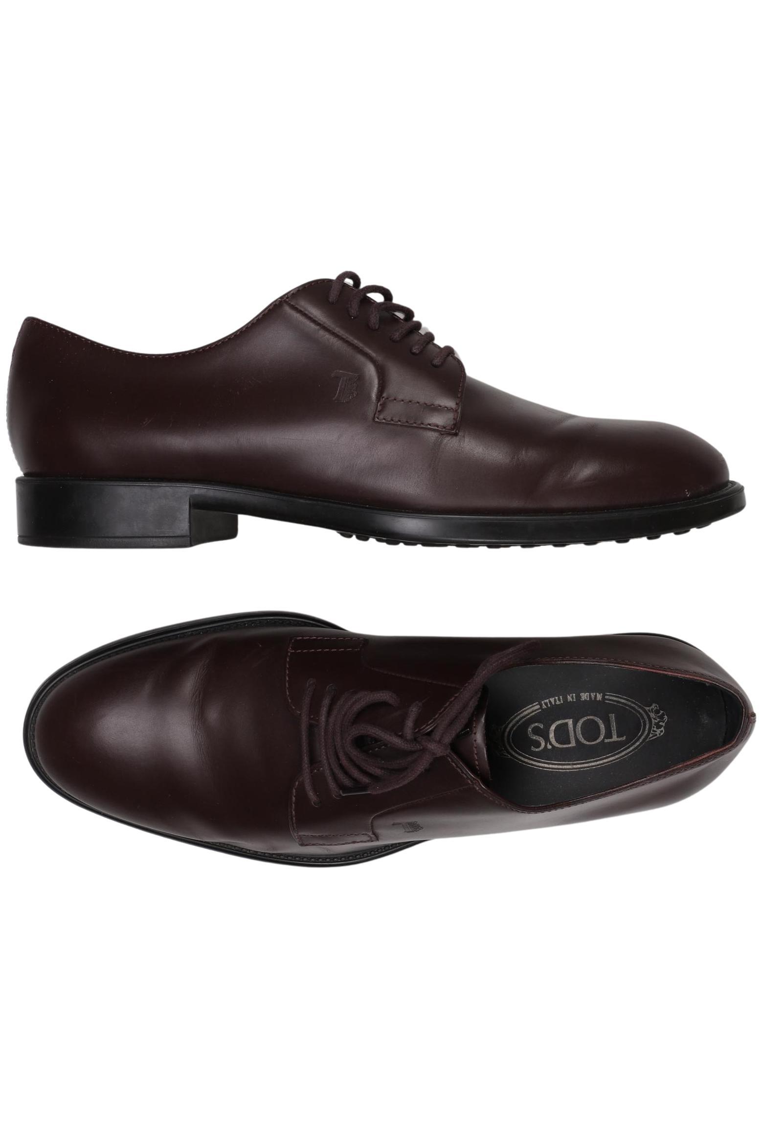 

Tod's Herren Halbschuh, bordeaux, Gr. 7