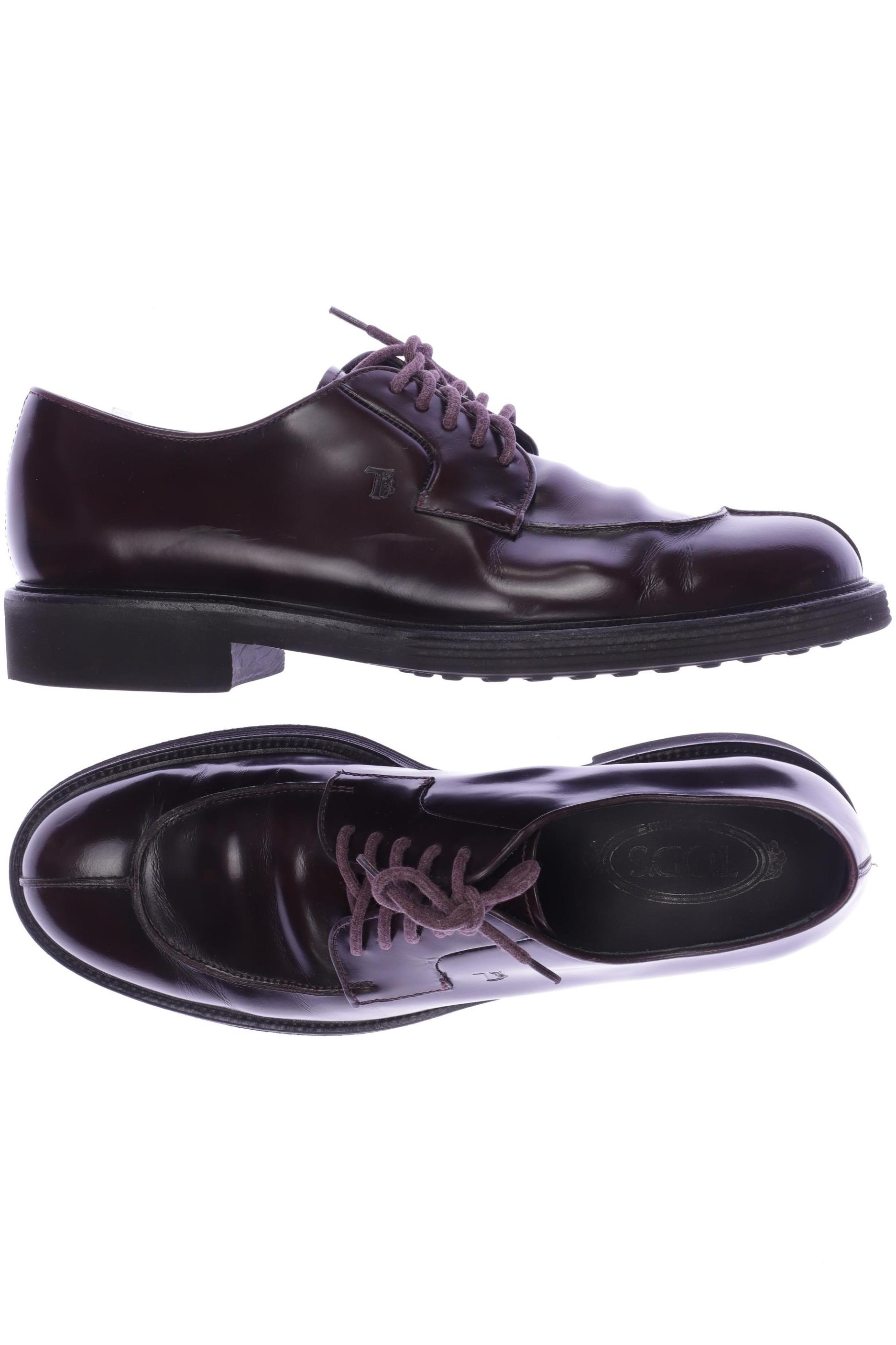 

Tod's Herren Halbschuh, bordeaux, Gr. 10